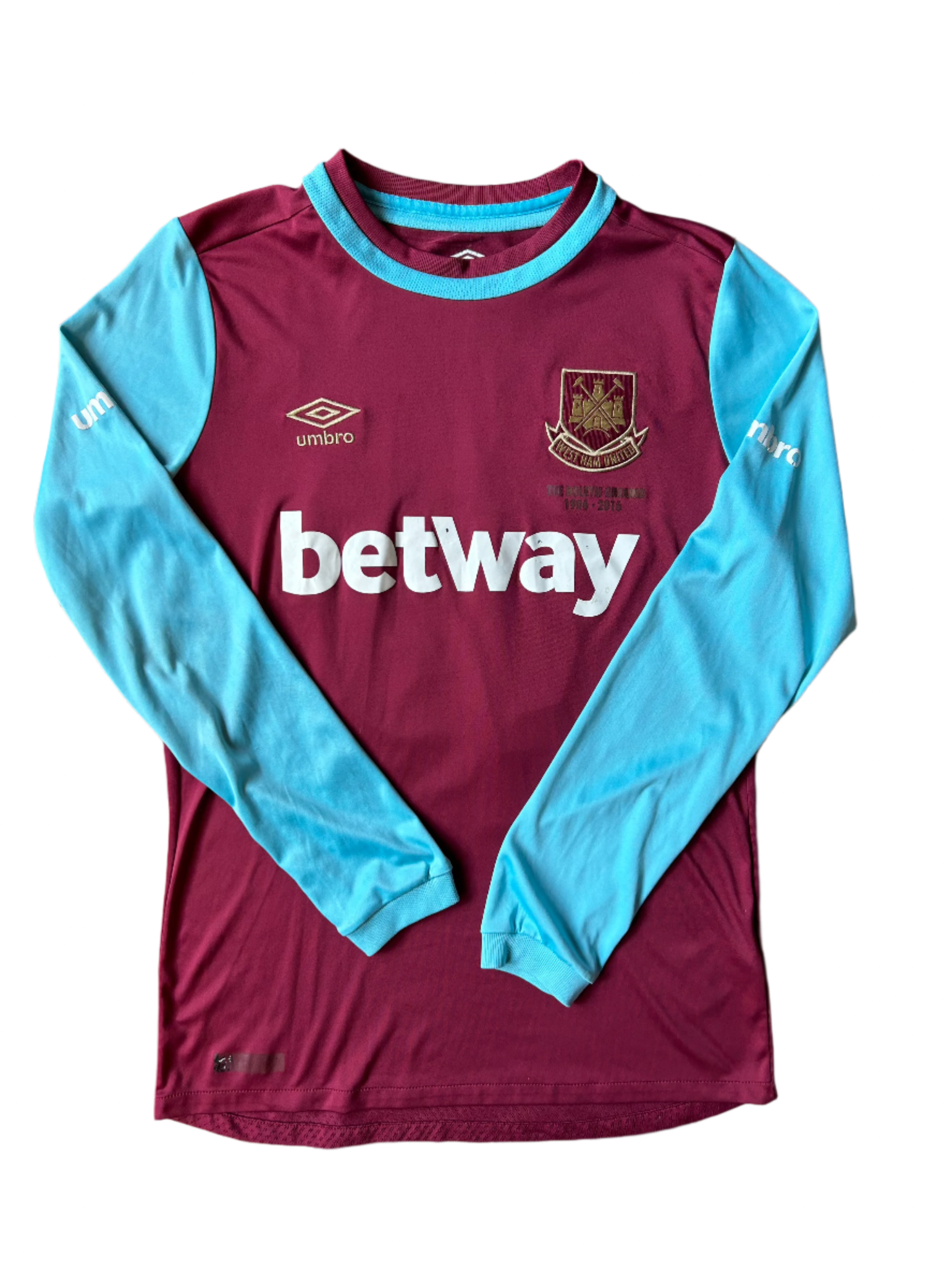Umbro - West Ham 2016/17 Home Football Shirt 'JENKINSON'