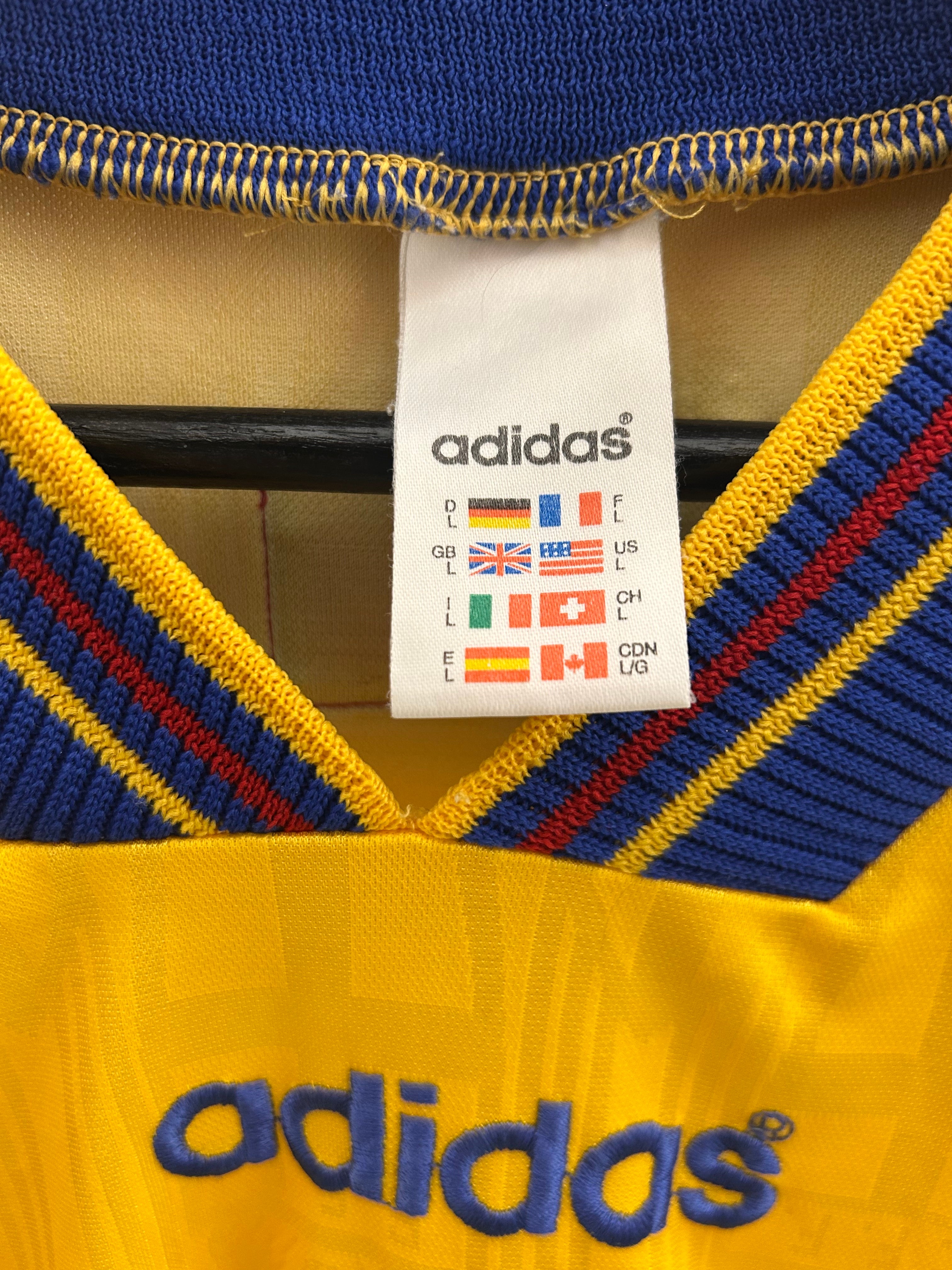 Adidas - Sverige 1996 Hjemmebanetrøje