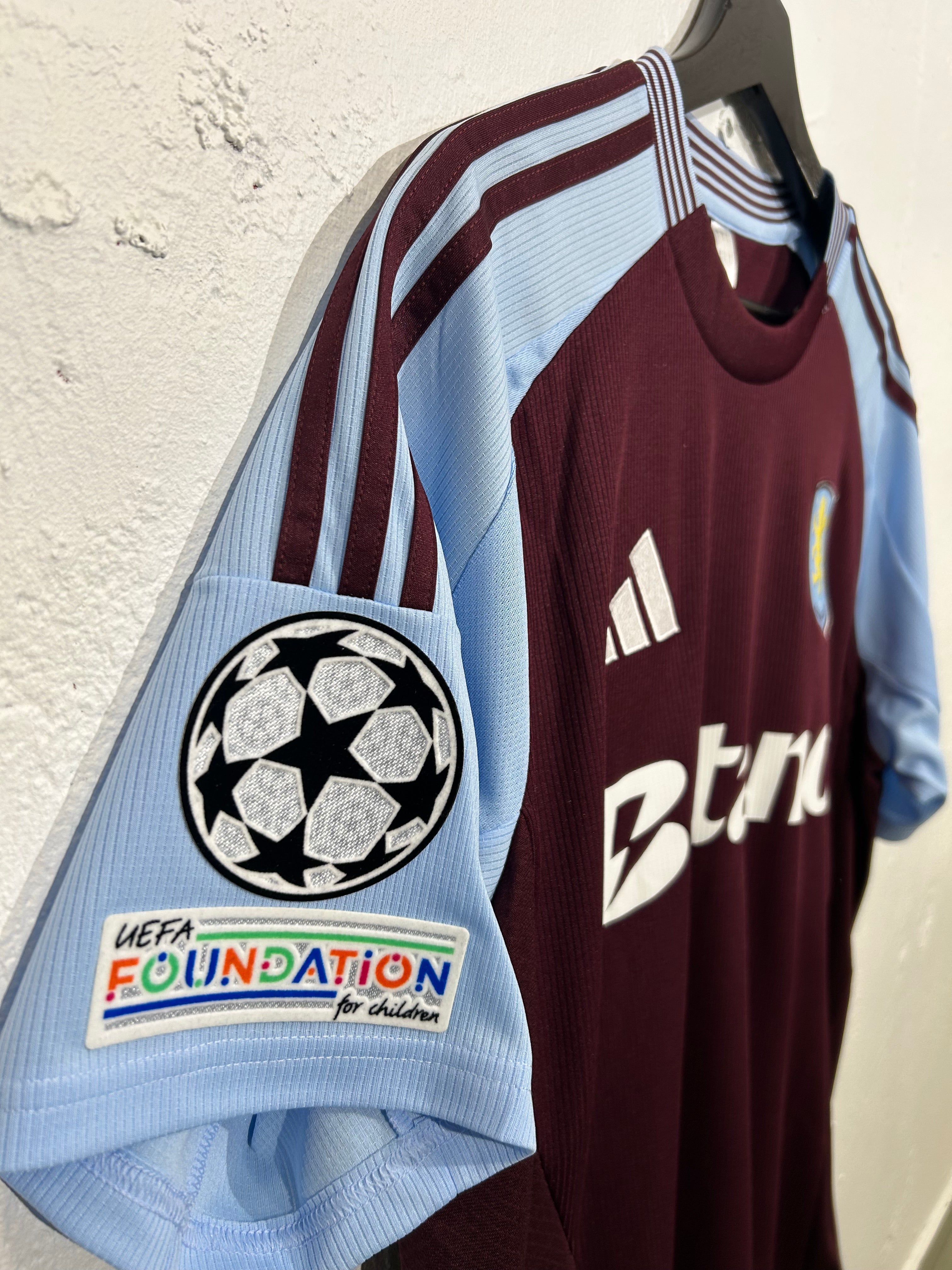 Adidas - Aston Villa 2024/25 Home Football Shirt 'ROGERS'