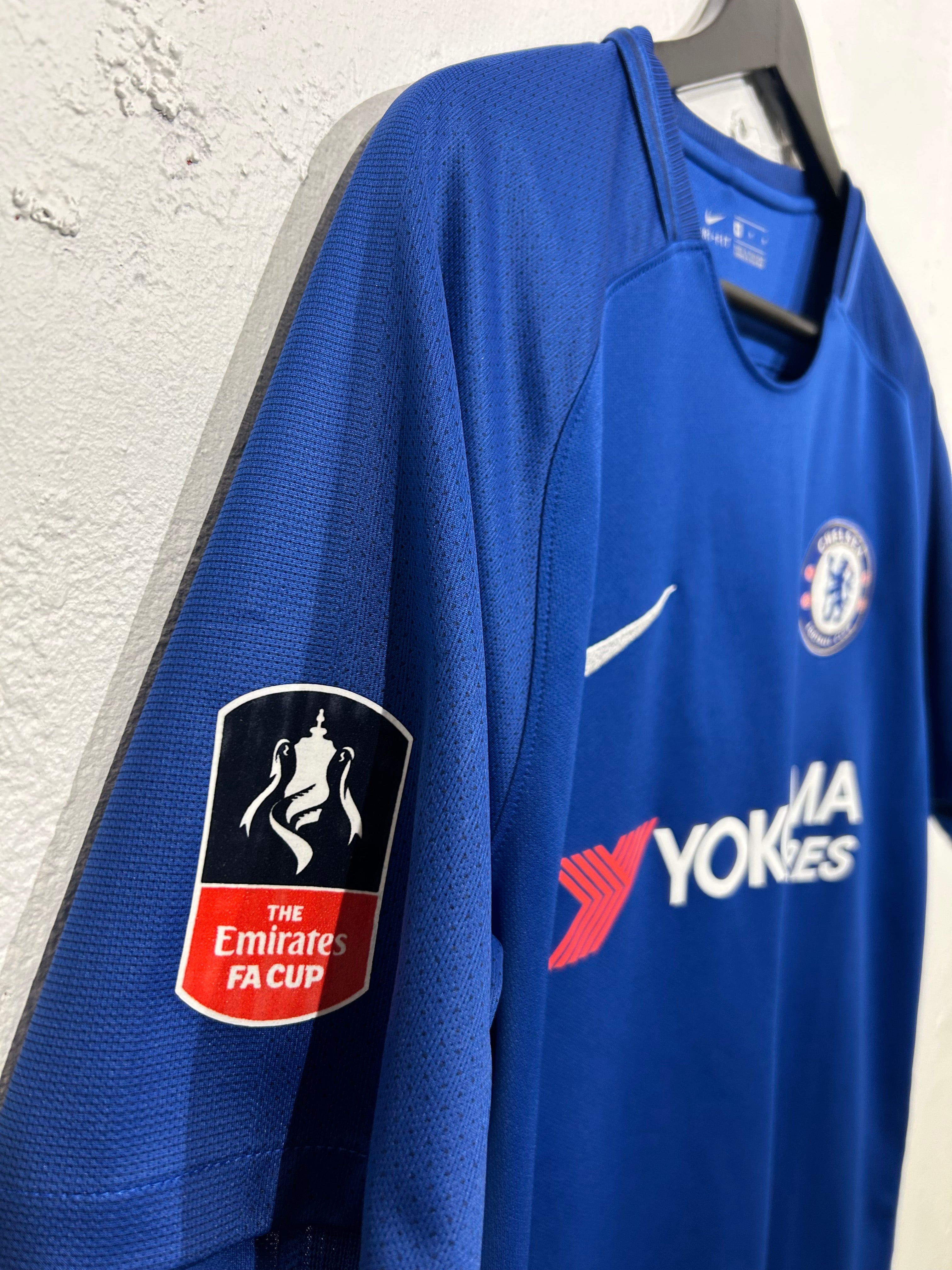 Nike - Chelsea FC 2017/18 Home Football Shirt 'HAZARD'