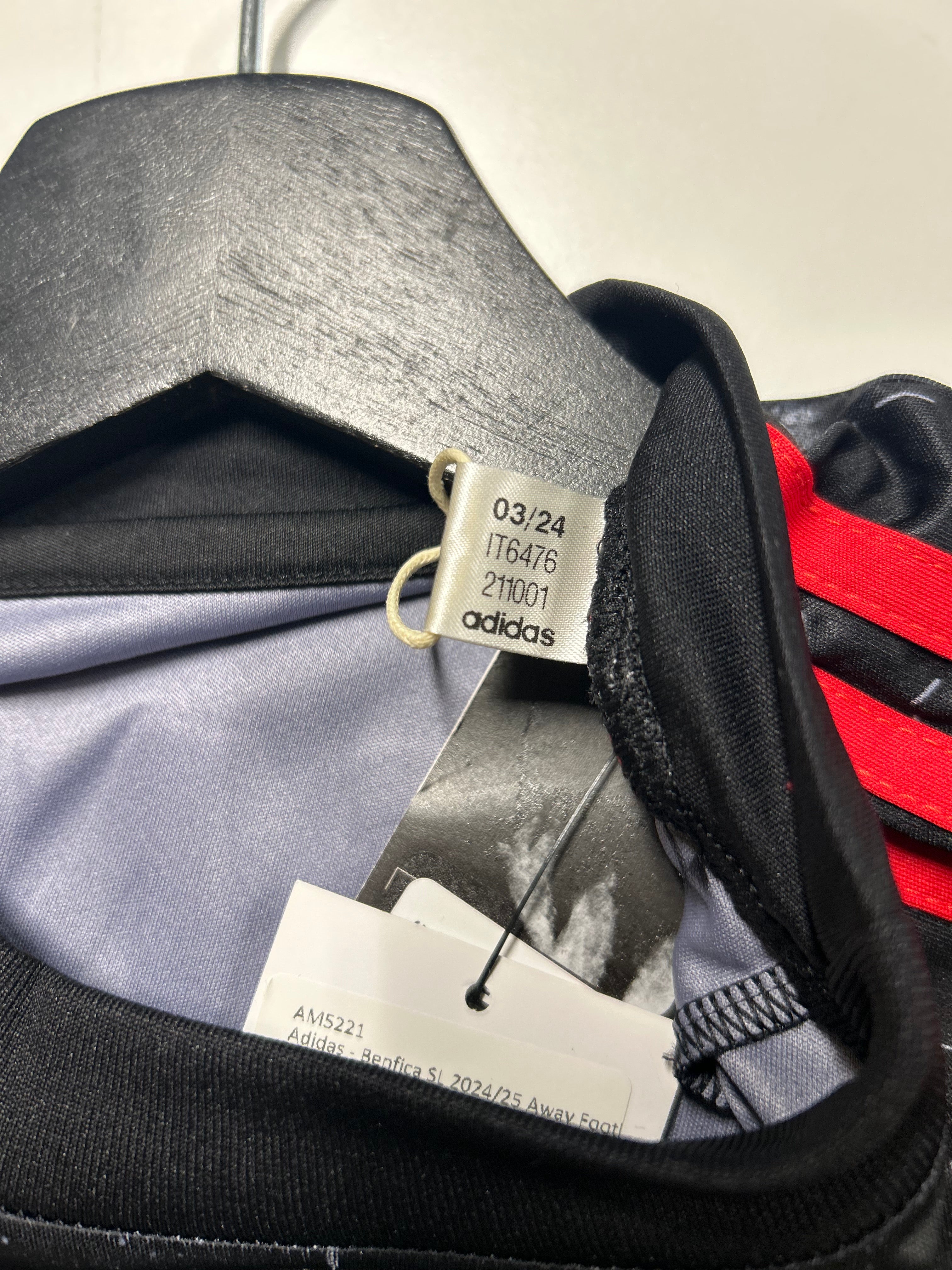 Adidas - Benfica SL 2024/25 Udebanetrøje 'NAME'