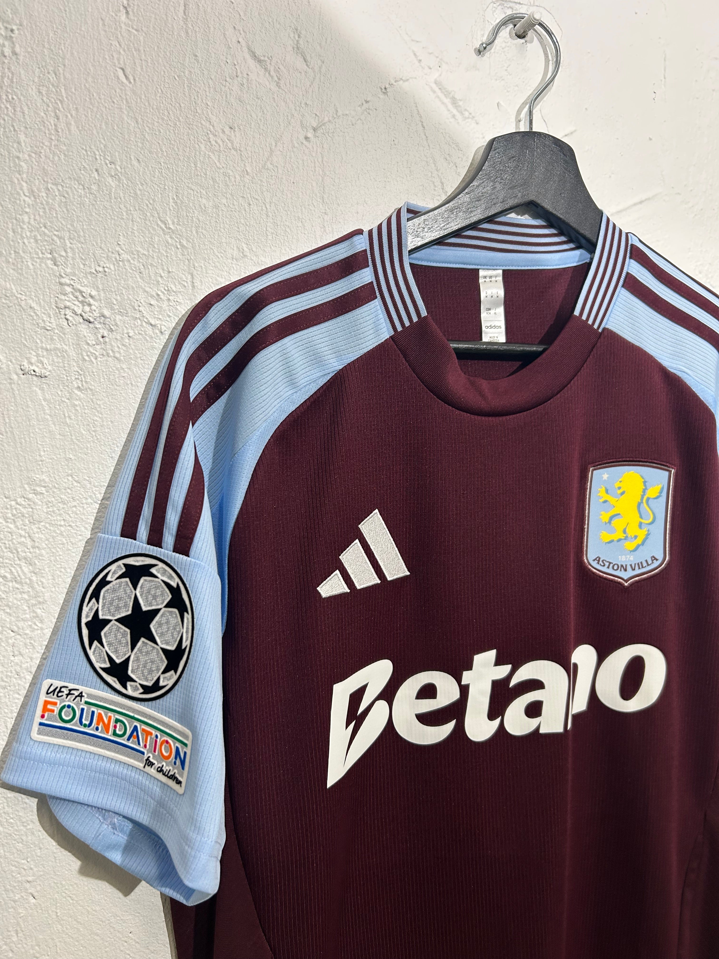 Adidas - Aston Villa 2024/25 Hjemmebanetrøje 'NAME'
