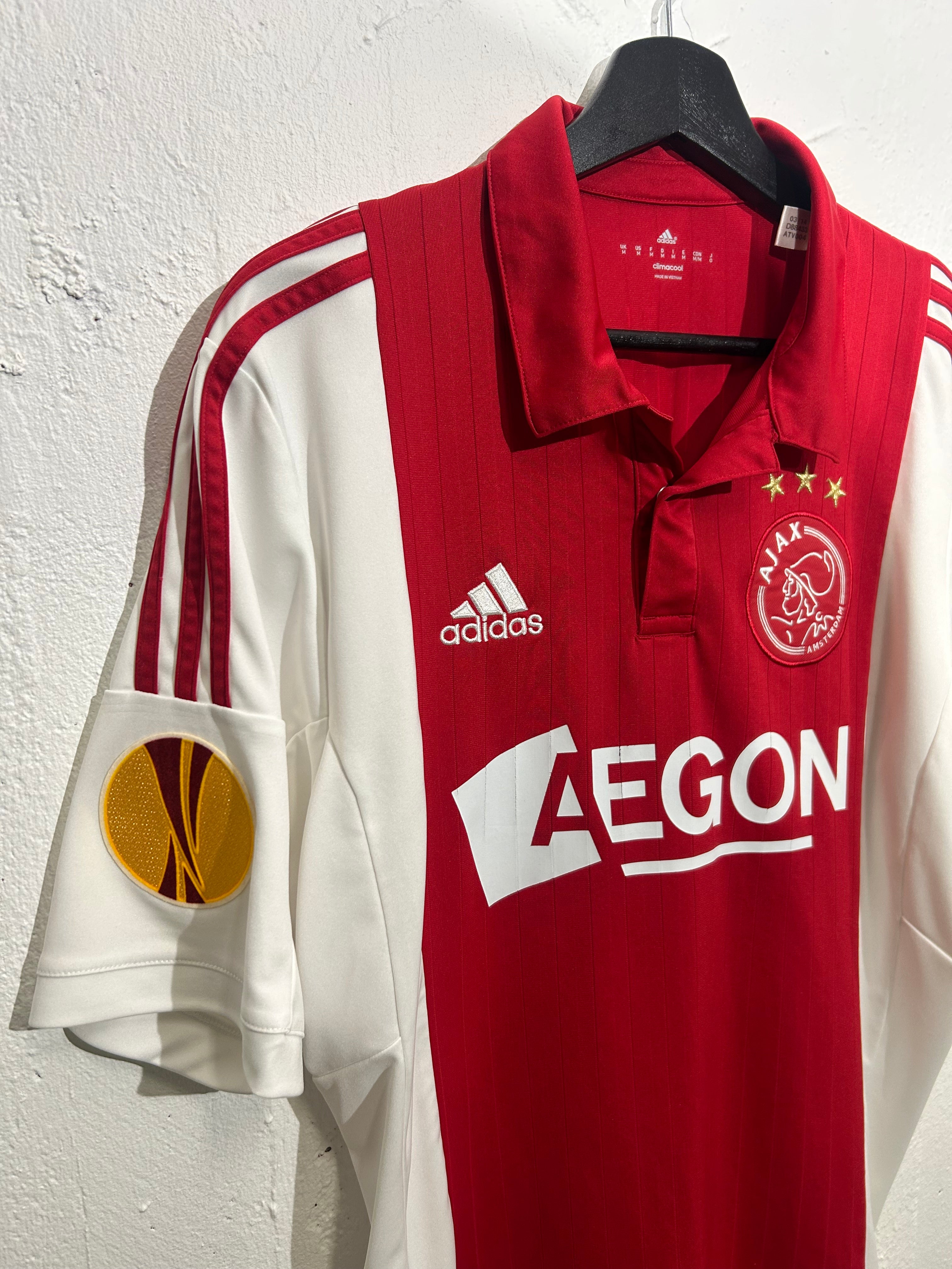 Adidas - Ajax 2014/15 Home Football Shirt 'SCHÖNE'