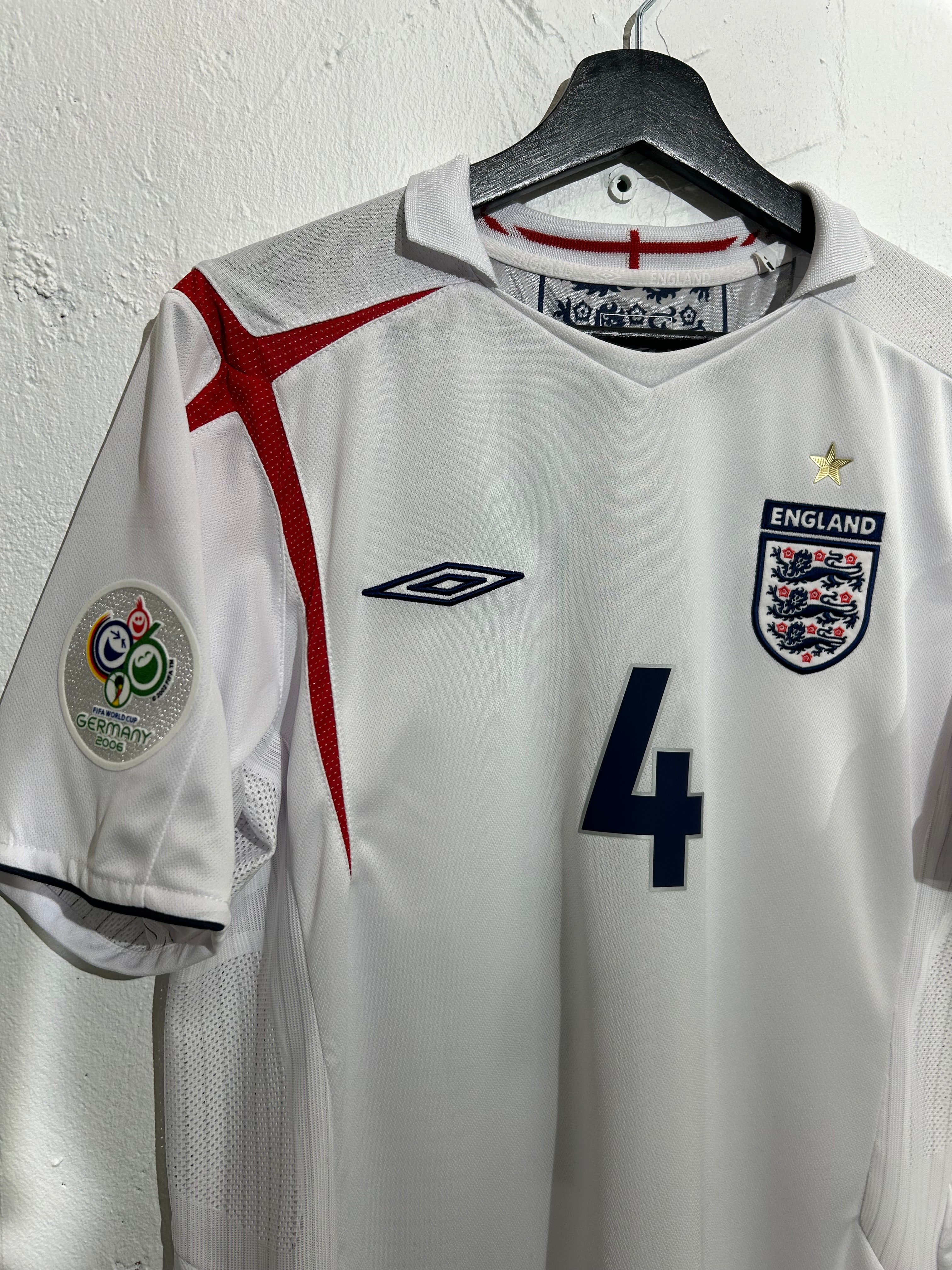 Umbro - England 2006 Home Football Shirt 'GERRARD'