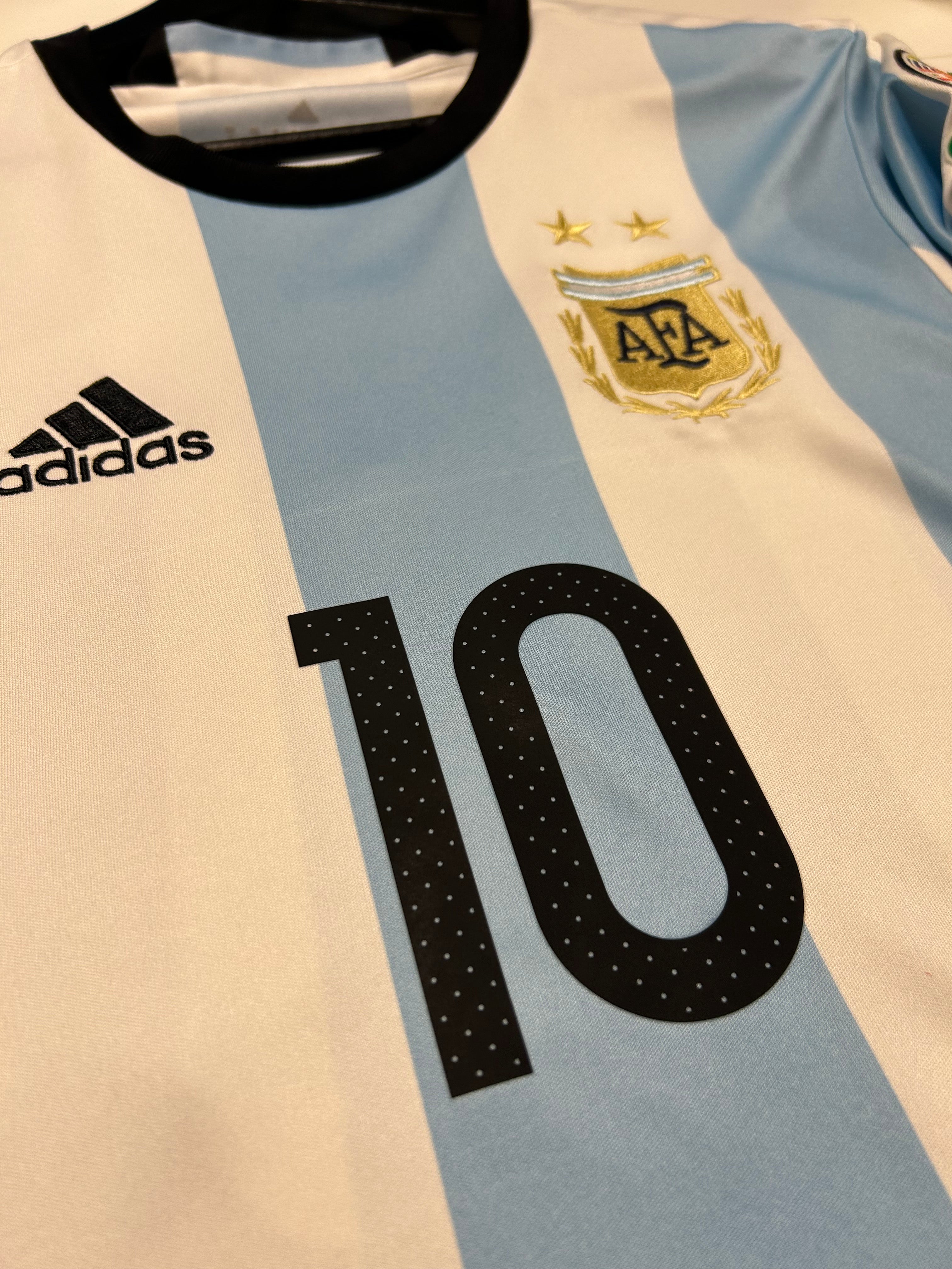 Adidas - Argentina 2016 Home Football Shirt 'MESSI'