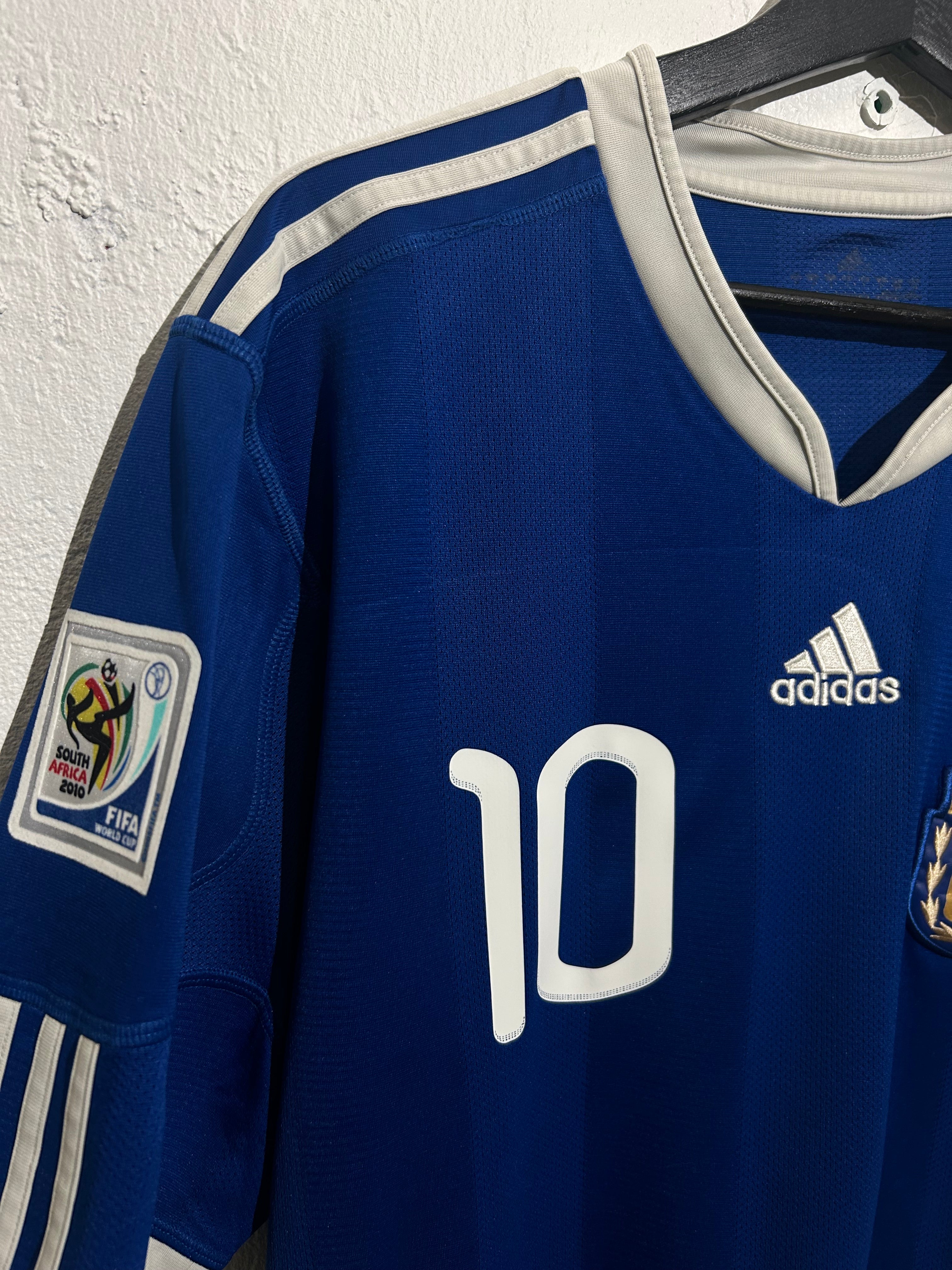 Adidas - Argentina 2010 Away Football Shirt 'MESSI'