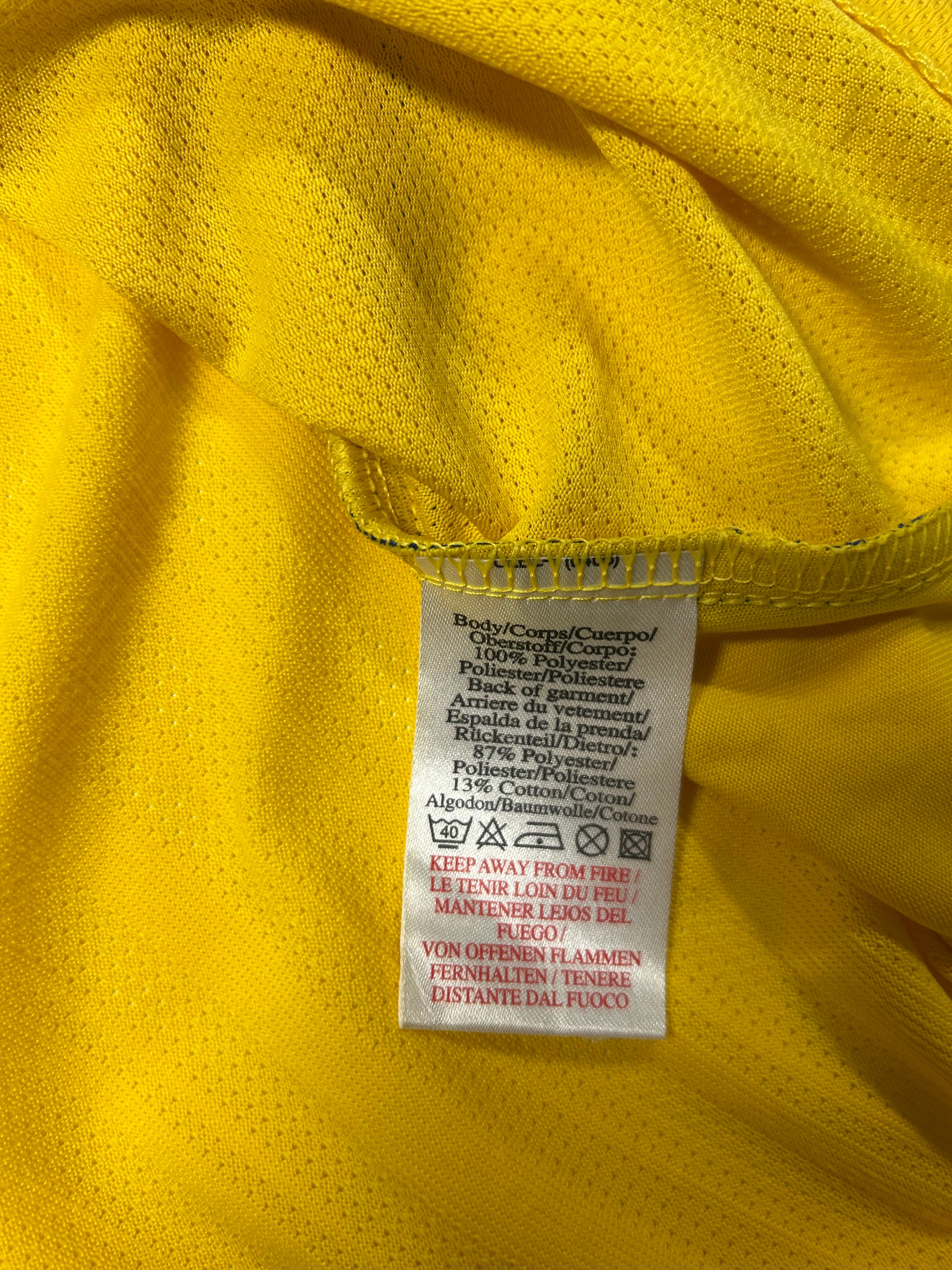 Umbro - Sweden 2008 Home Football Shirt 'LJUNGBERG'
