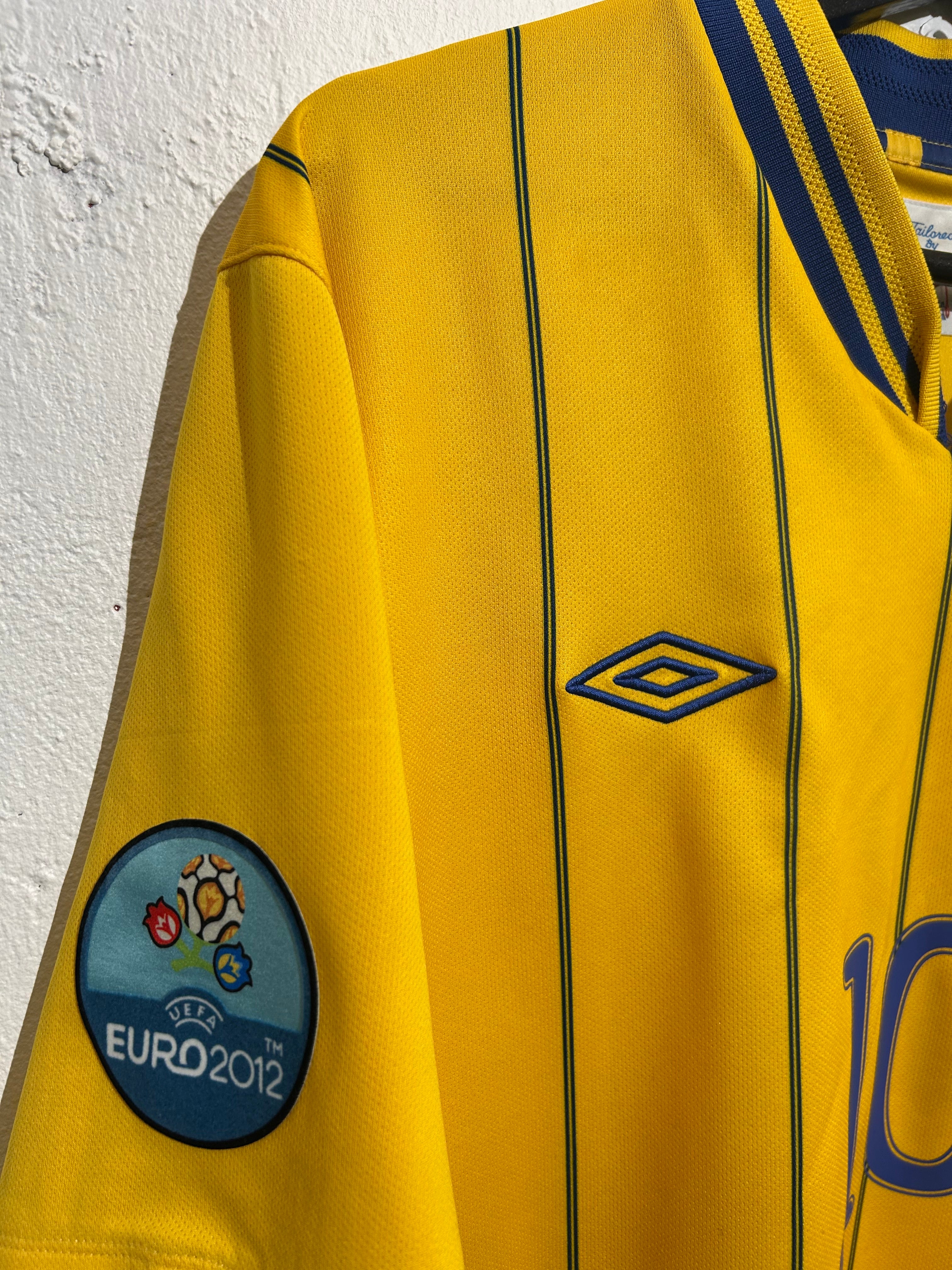 Umbro - Sweden 2012 Home Football Shirt 'IBRAHIMOVIC'