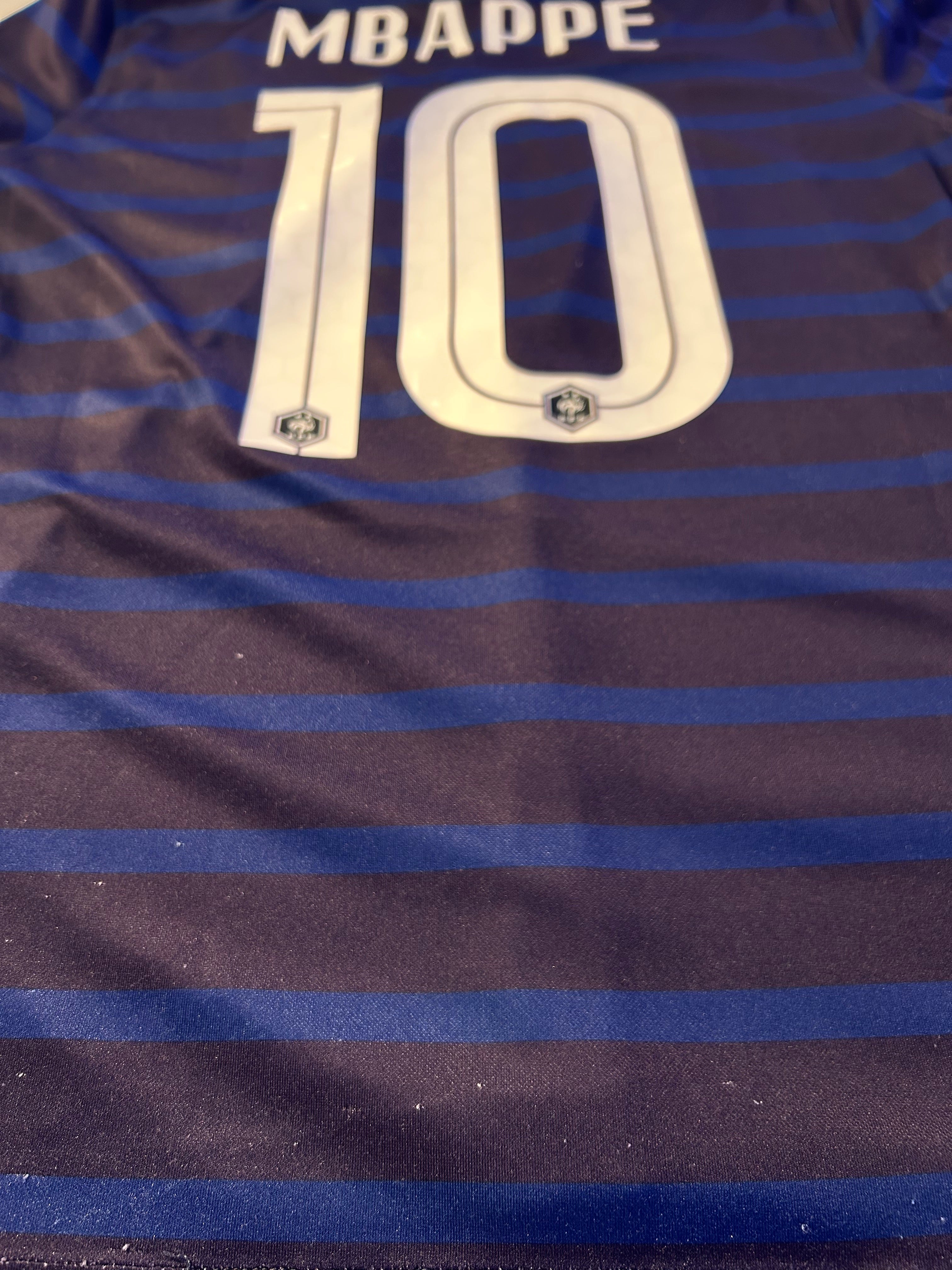 Nike - France 2020 Home Football Shirt 'MBAPPE'