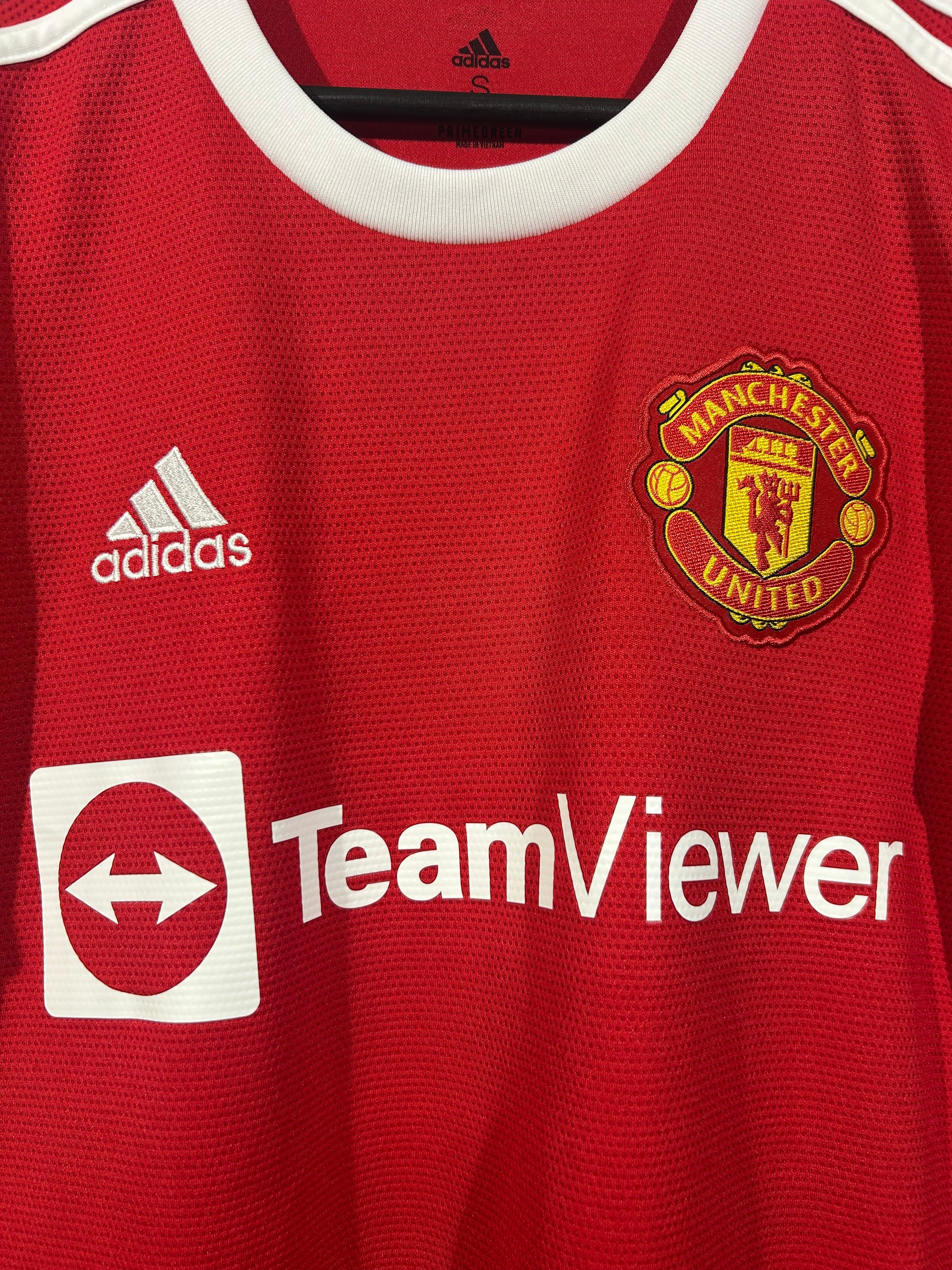 Adidas - Manchester United 2021/22 Home Football Shirt 'RONALDO'