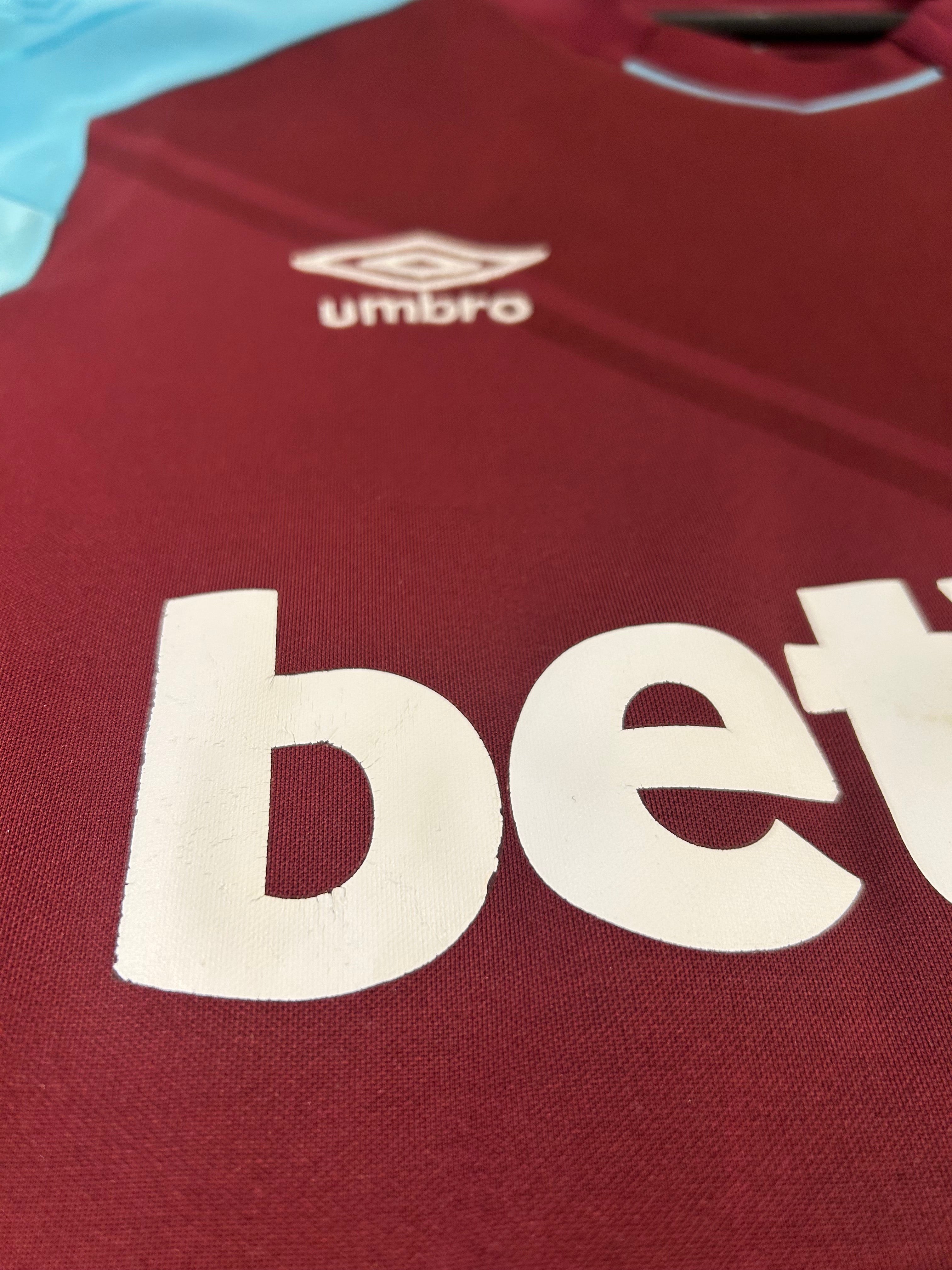 Umbro - West Ham United 2017/18 Home Football Shirt 'NOBLE'