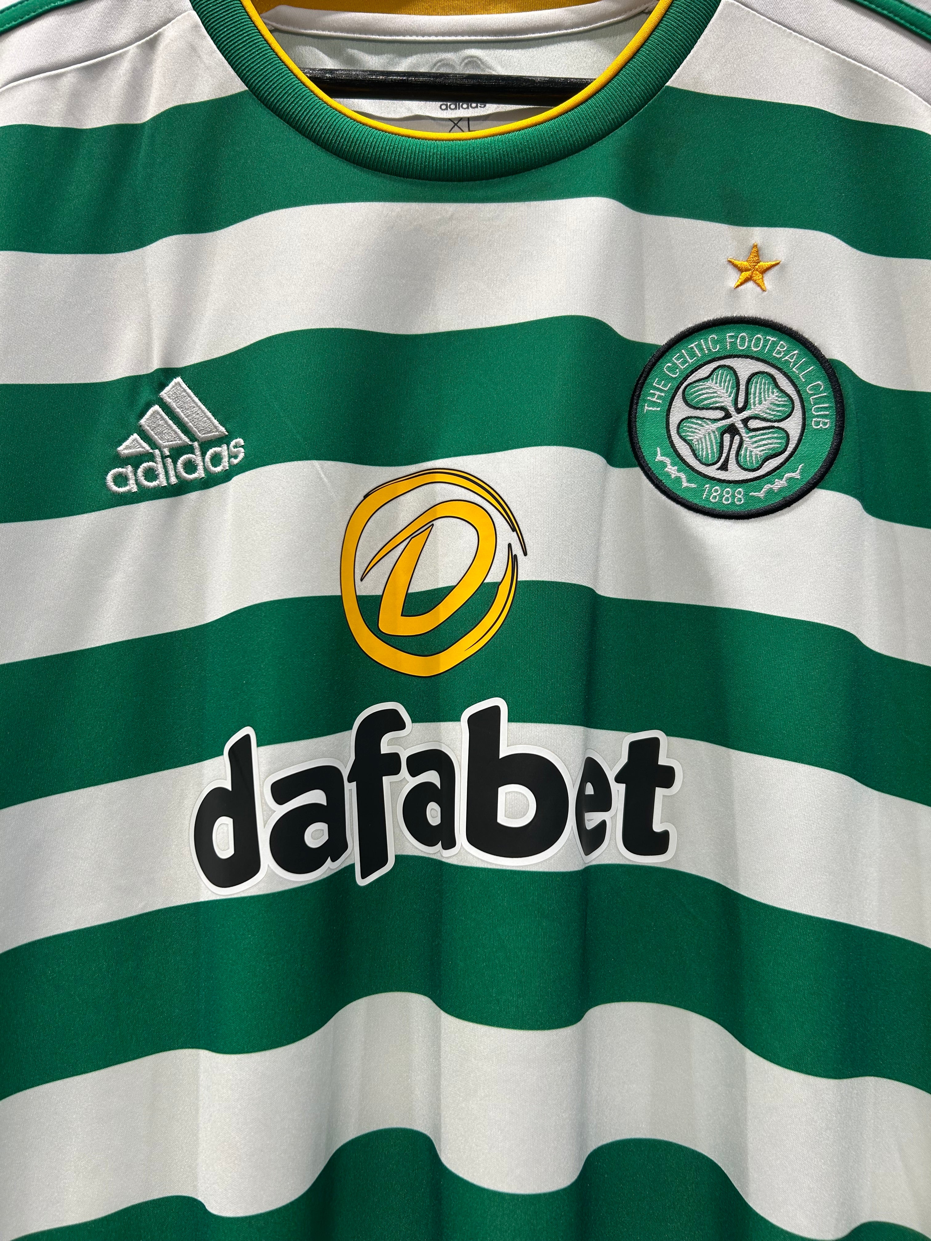 Adidas - Celtic FC 2020/21 Home Football Shirt 'AJER'