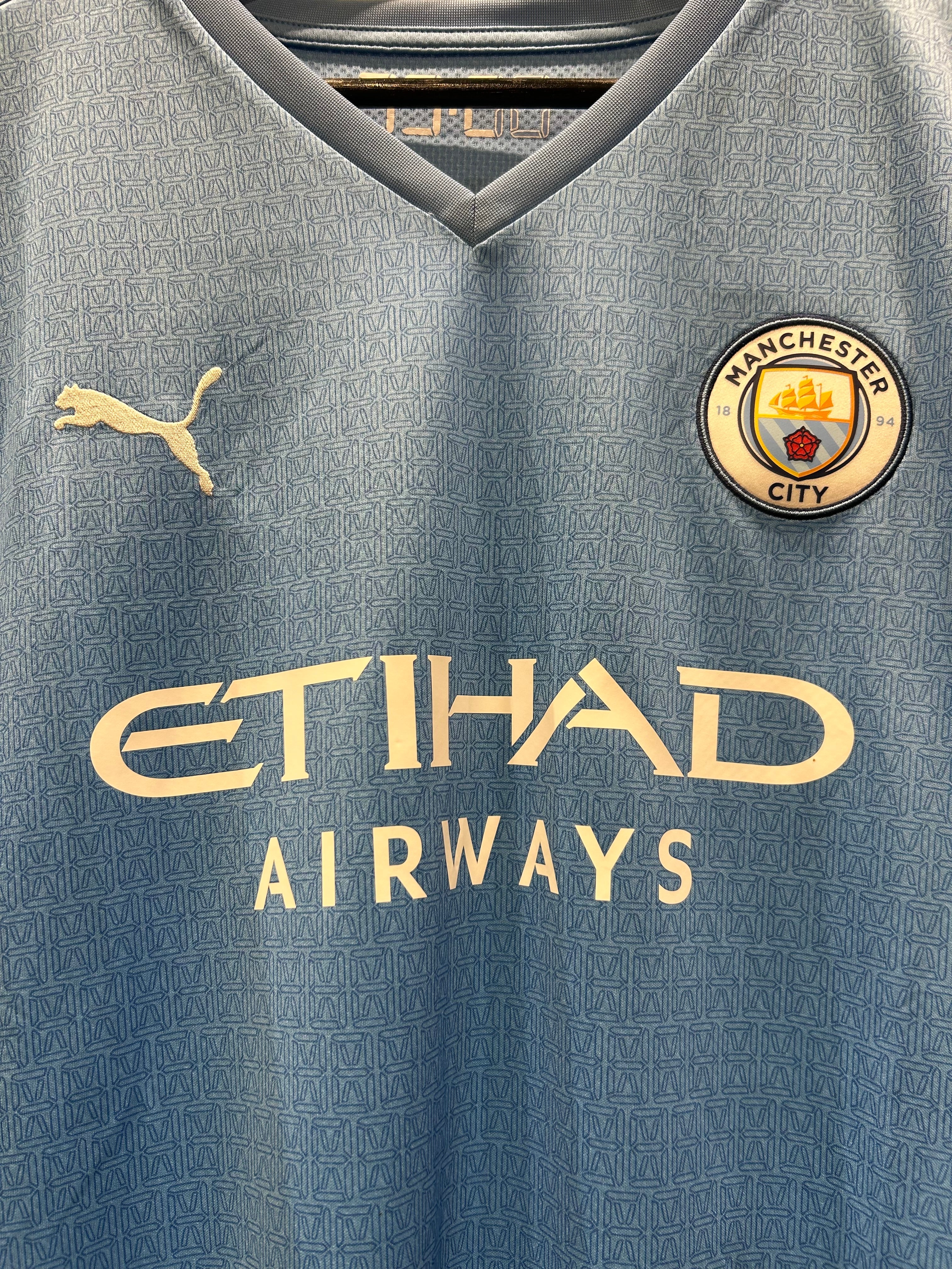 Puma - Manchester City 2021/22 Home Football Shirt 'DE BRUYNE'
