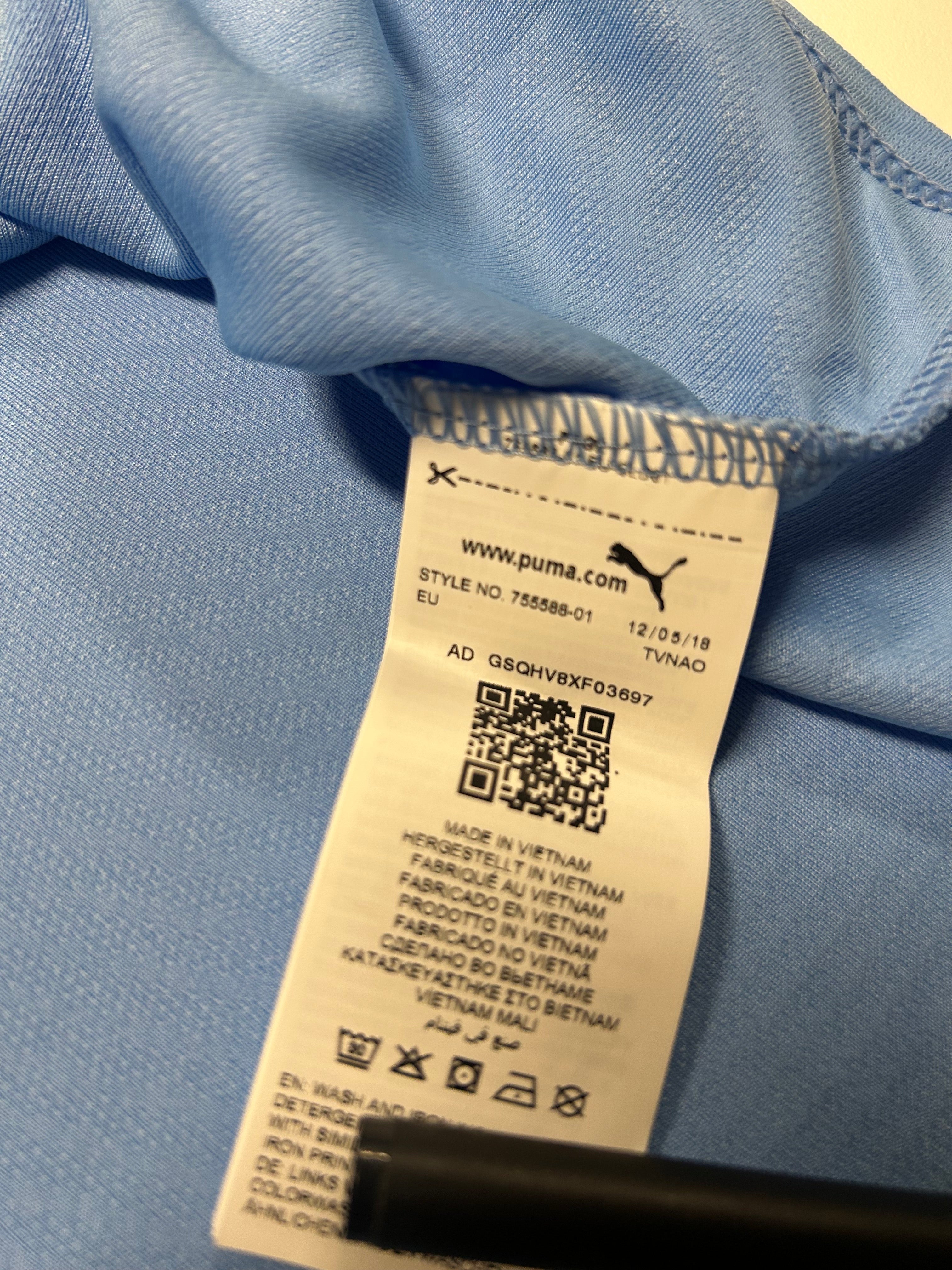 Puma - Manchester City 2019/20 Home Football Shirt 'STONES'