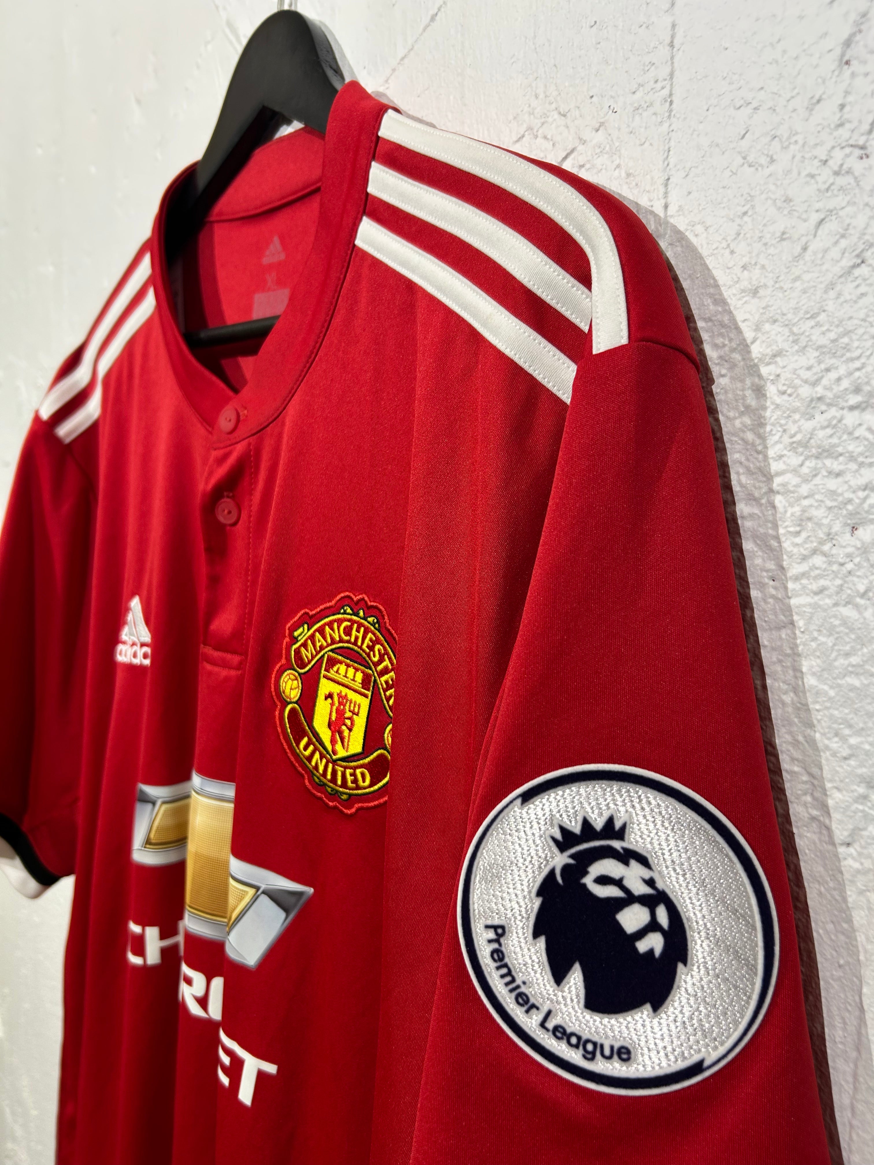 Adidas - Manchester United 2017/18 Home Football Shirt 'LUKAKU'