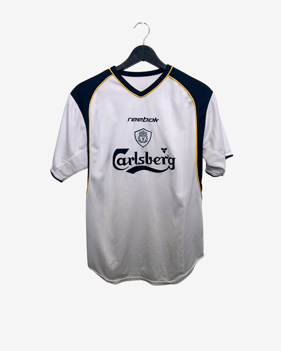 Reebok - Liverpool FC 2001/02 Away Football Shirt 'GERRARD'
