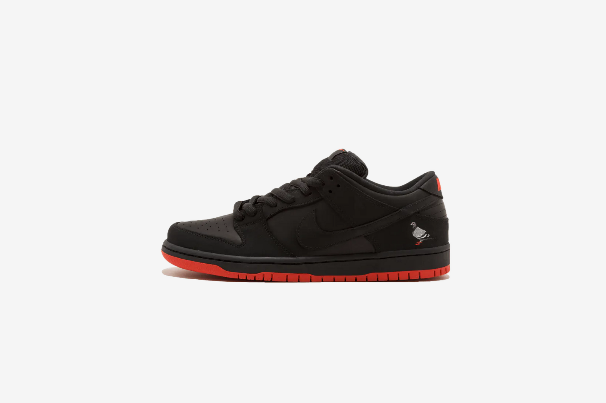 Black pigeon dunks best sale