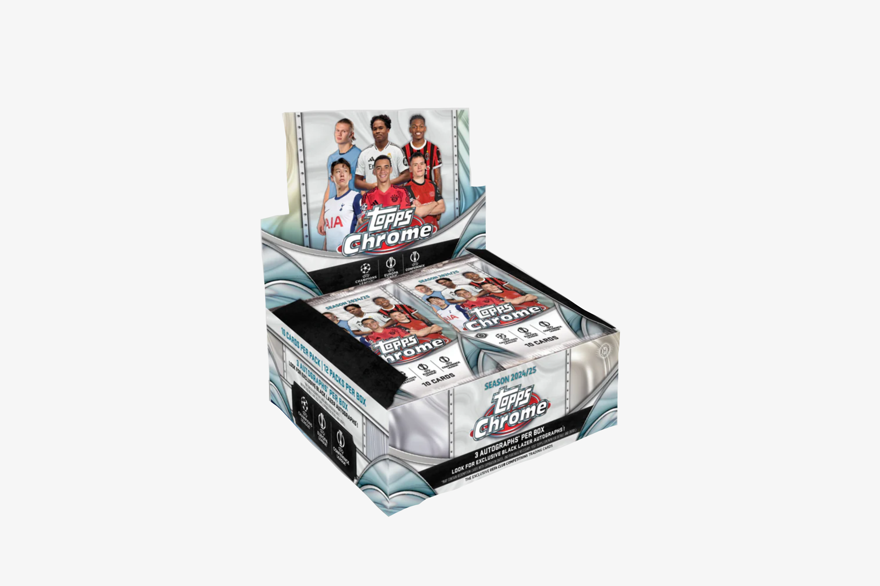 Topps Chrome UEFA Club Competitions 2024/25 - Jumbo Box