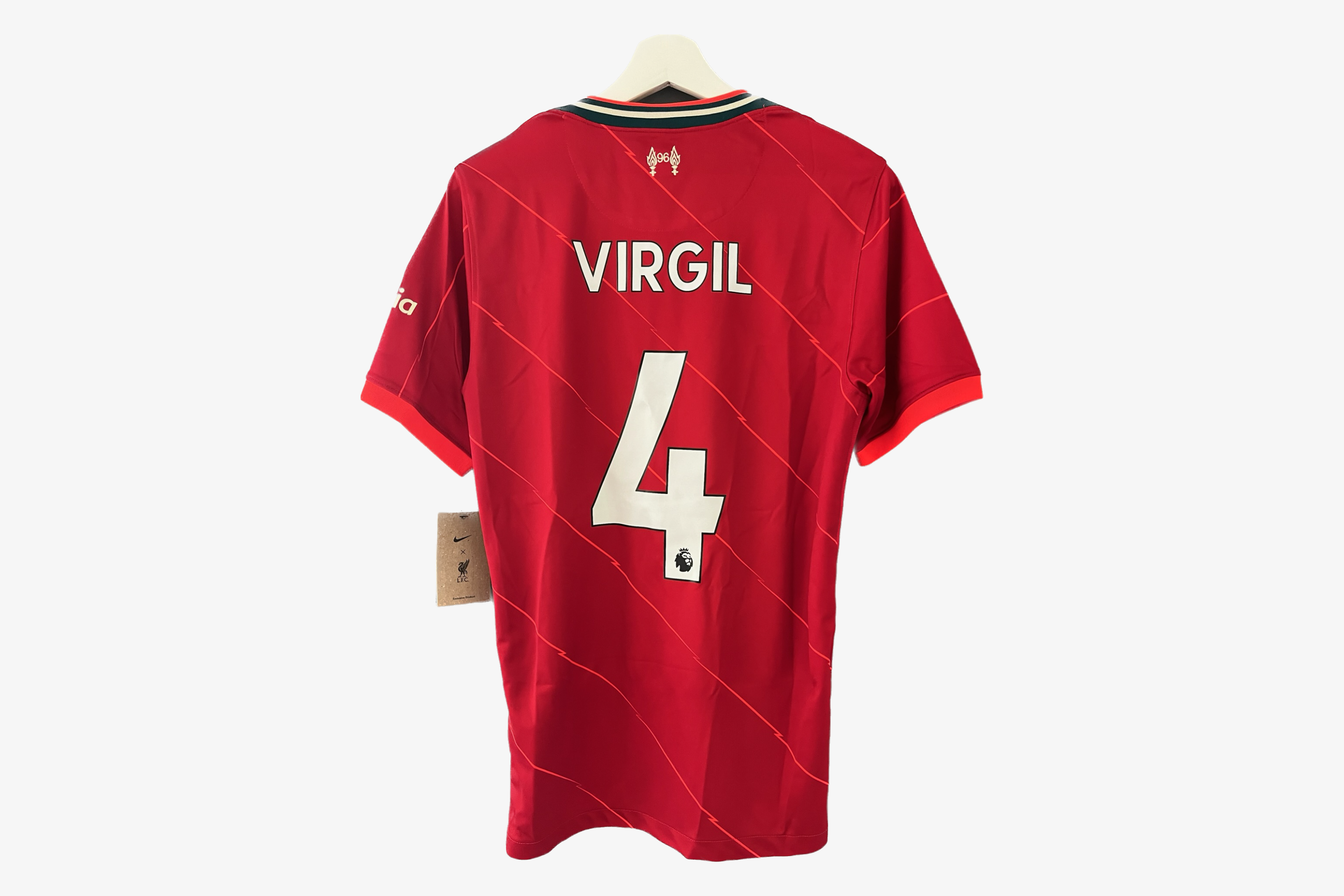 Nike - Liverpool FC 2021/22 Home Football Shirt 'VIRGIL' (Fan Edition)
