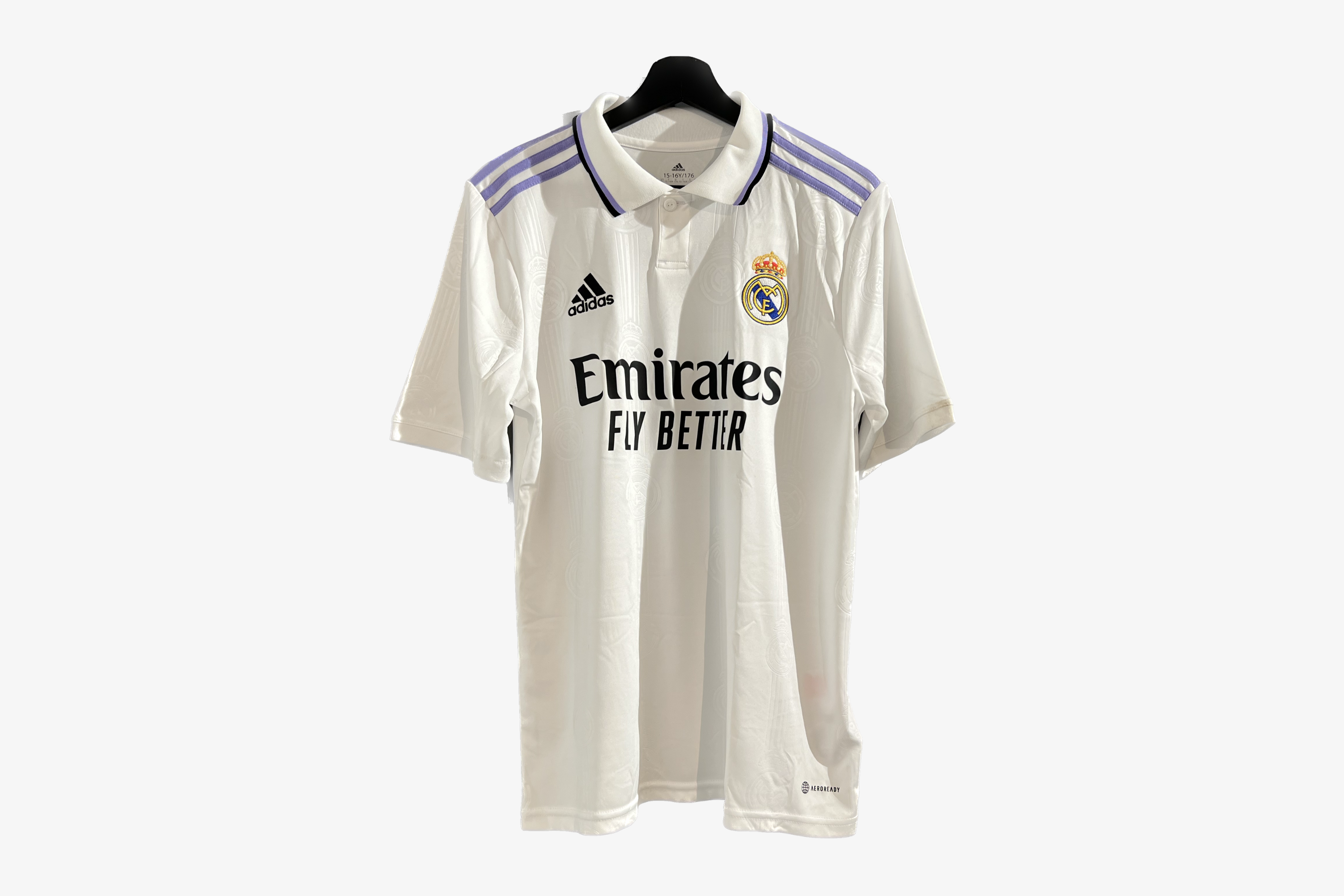 Adidas - Real Madrid 2022/23 Kids Home Football Shirt 'VINI JR' (Fan Edition)