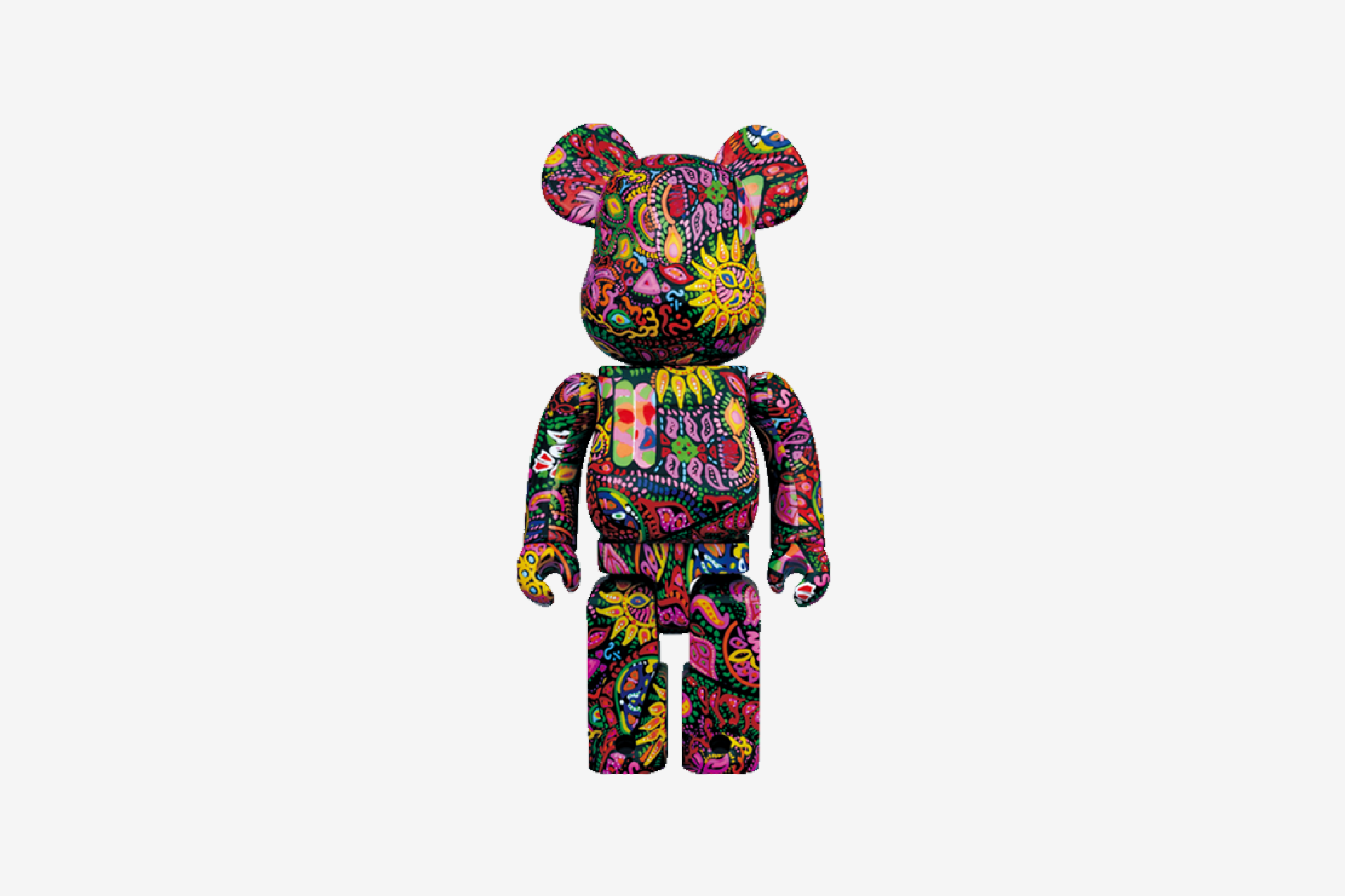 Bearbrick Psychedelic Paisley 100% & 400% Set