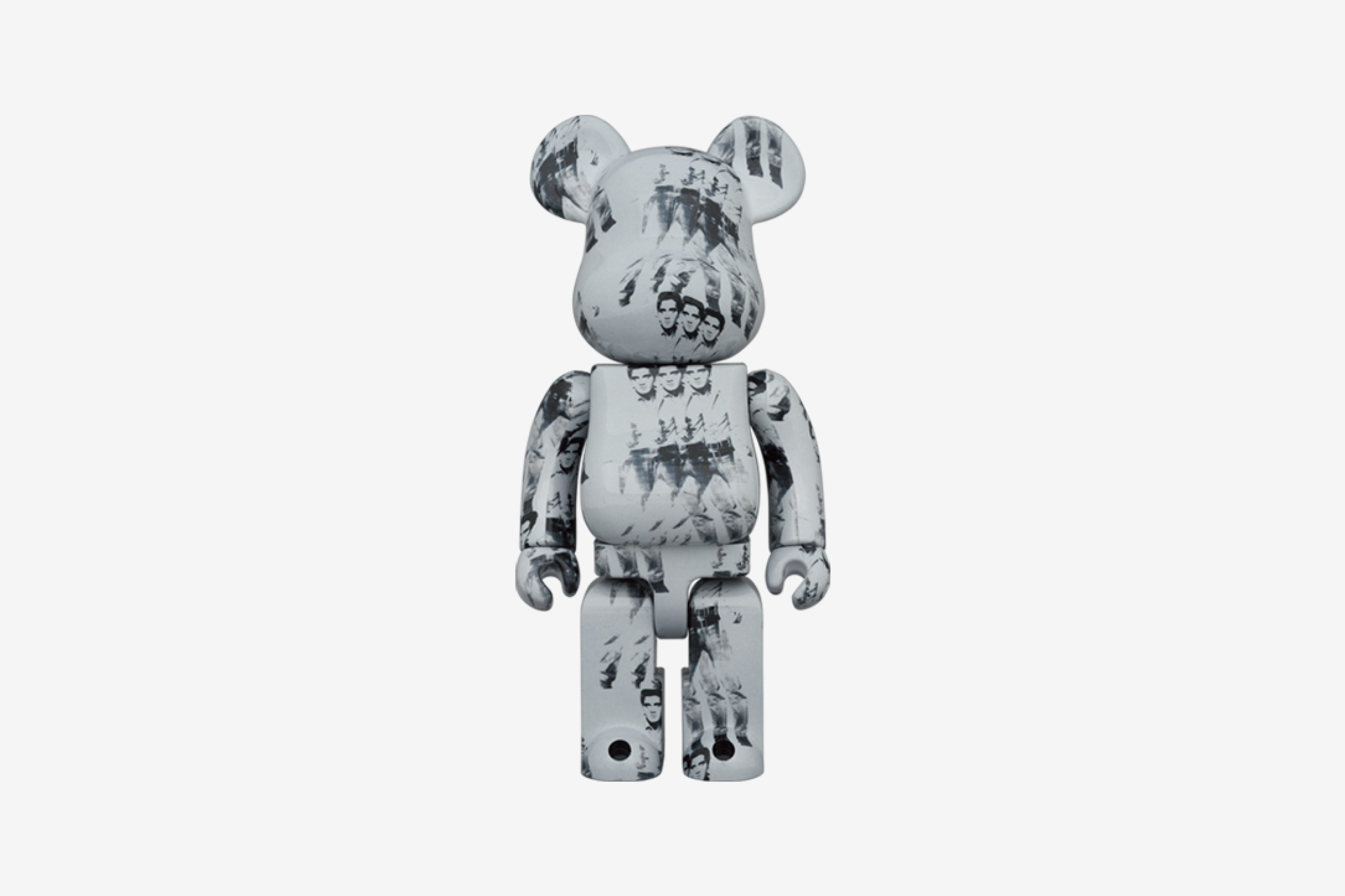Bearbrick Andy Warhol's Elvis Presley 100% & 400% Set
