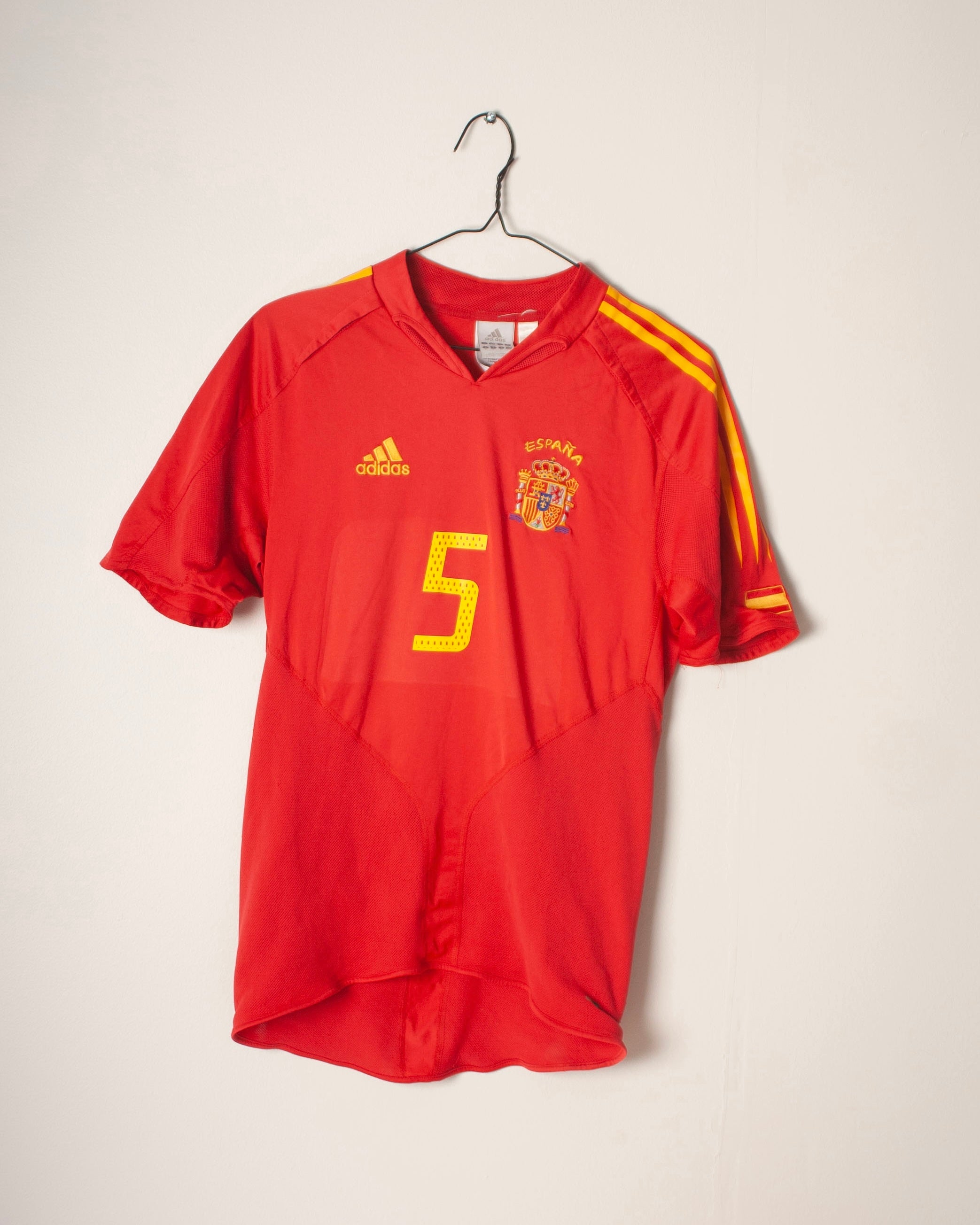 Adidas - Spain 2004 Home Football Shirt 'PUYOL'