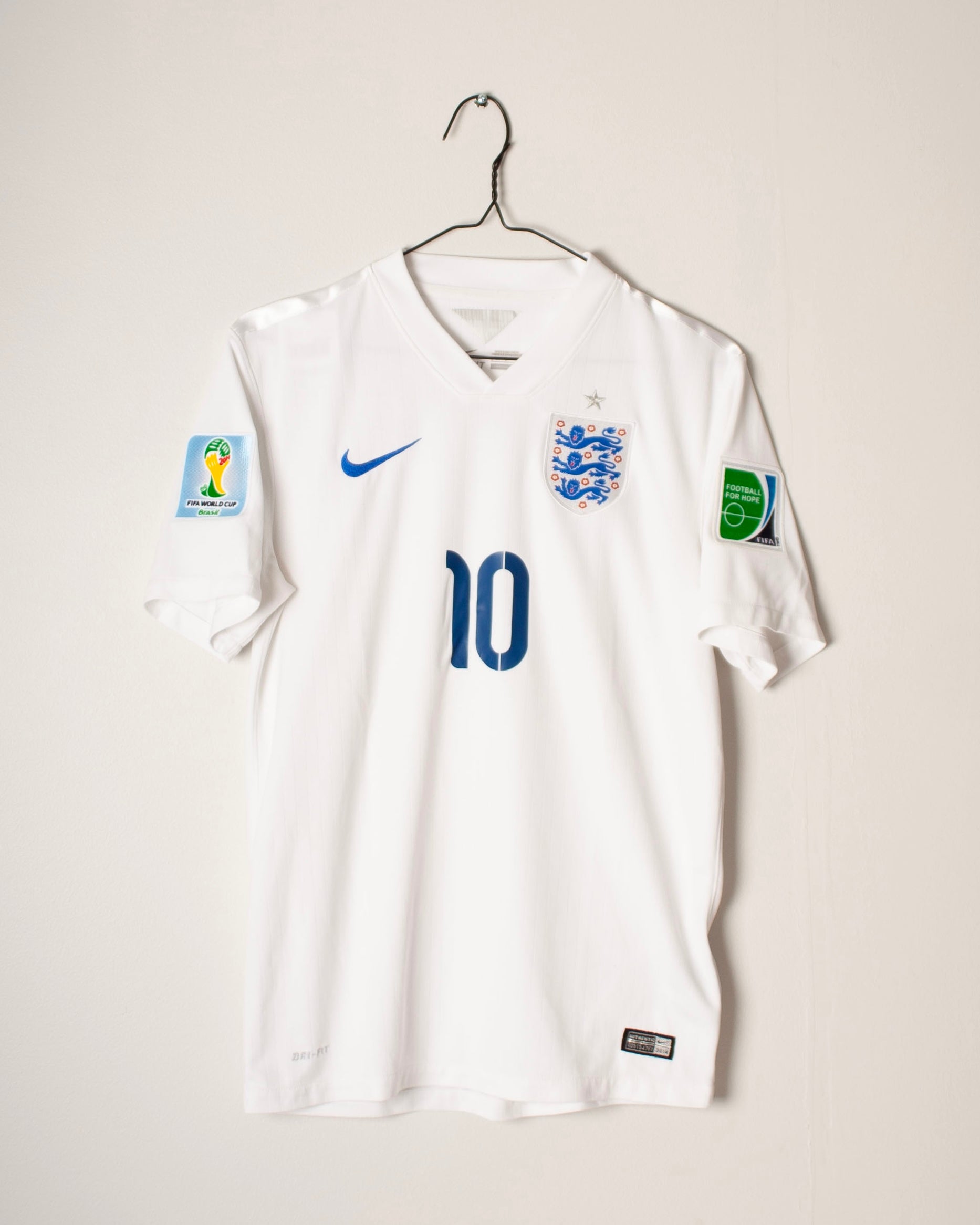 Nike - England 2014 Home Football Shirt 'ROONEY'