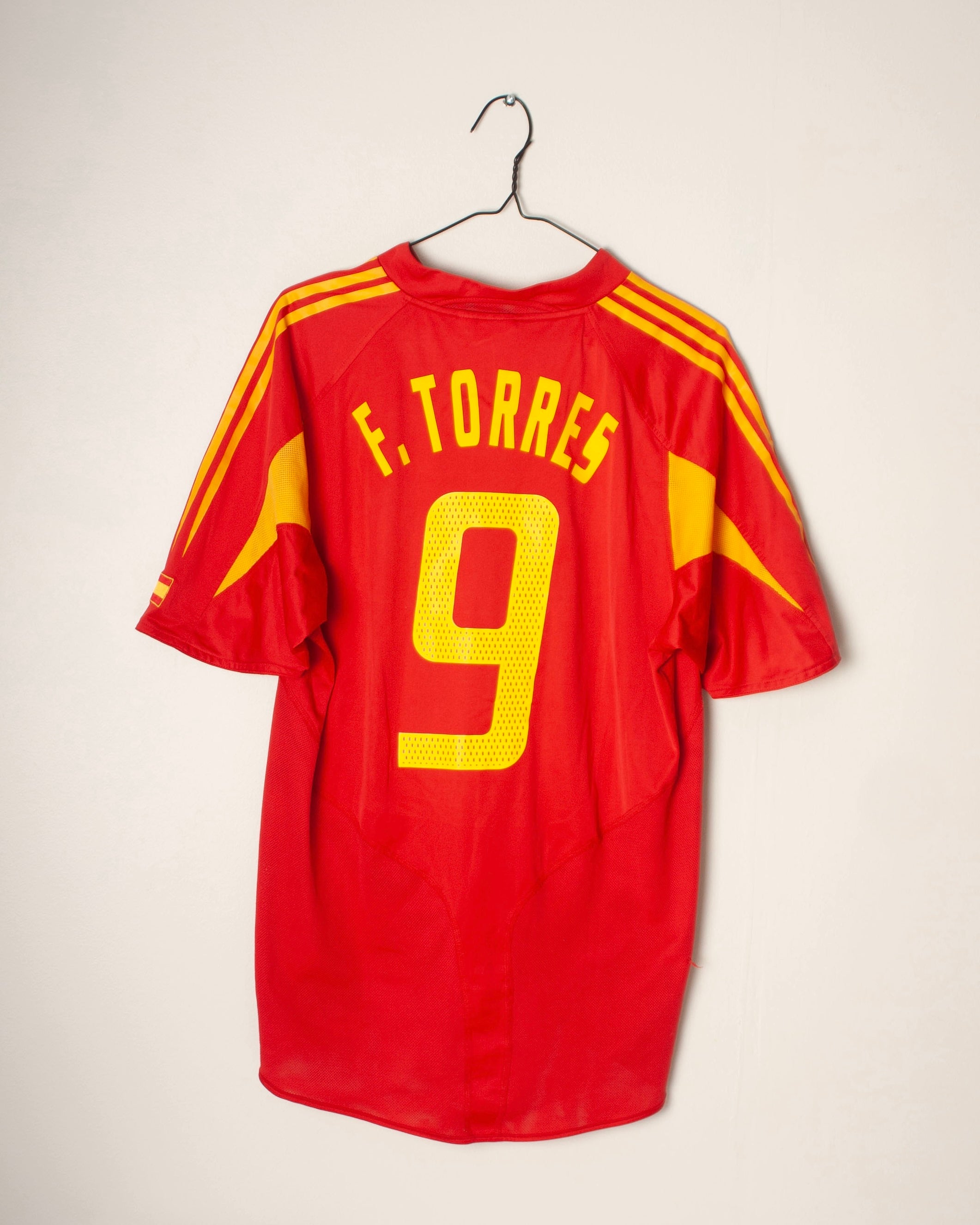 Adidas - Spain 2004 Home Football Shirt 'F. TORRES'