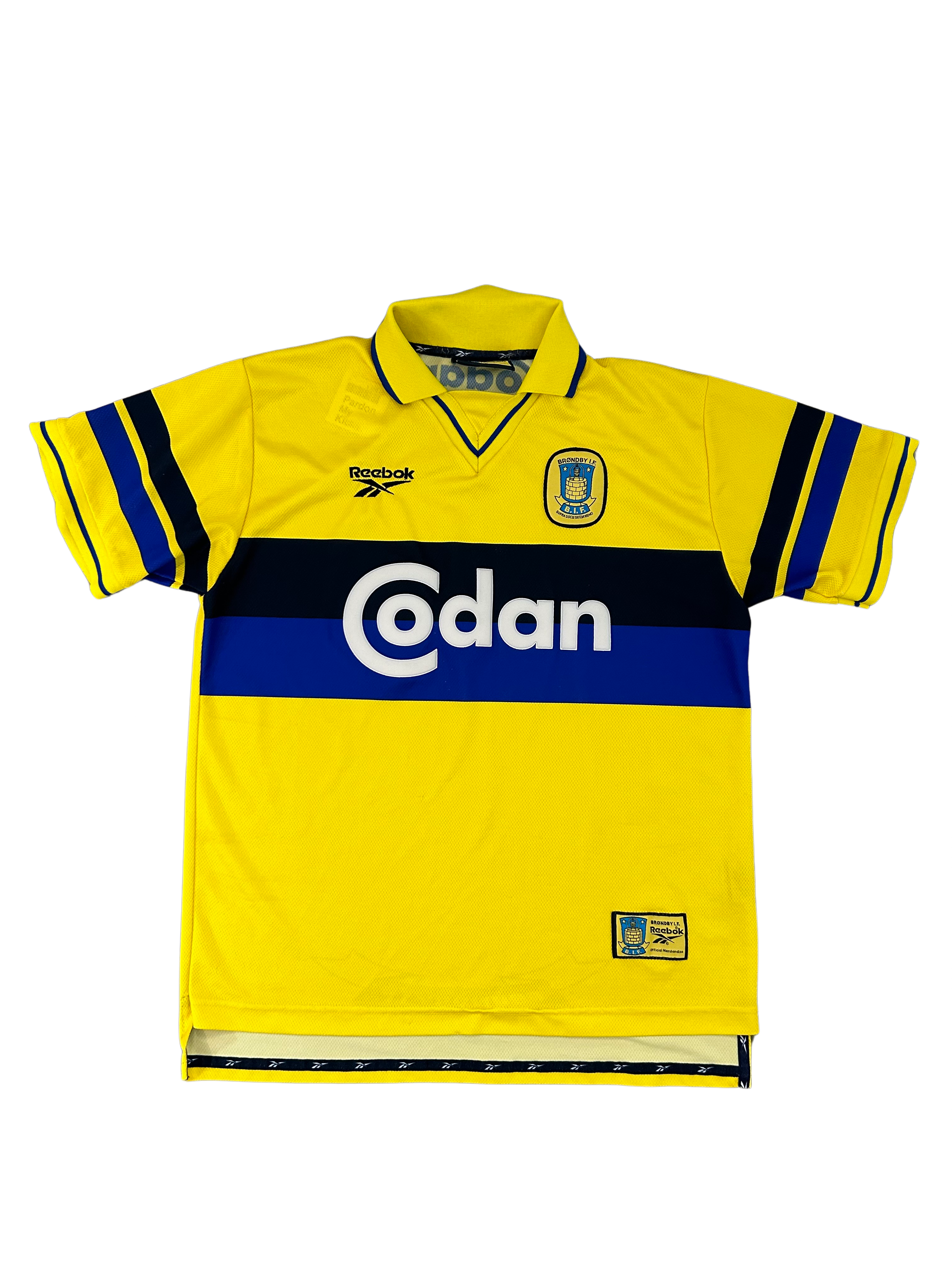 Reebok - Bröndby IF 1998/00 Home Football Shirt