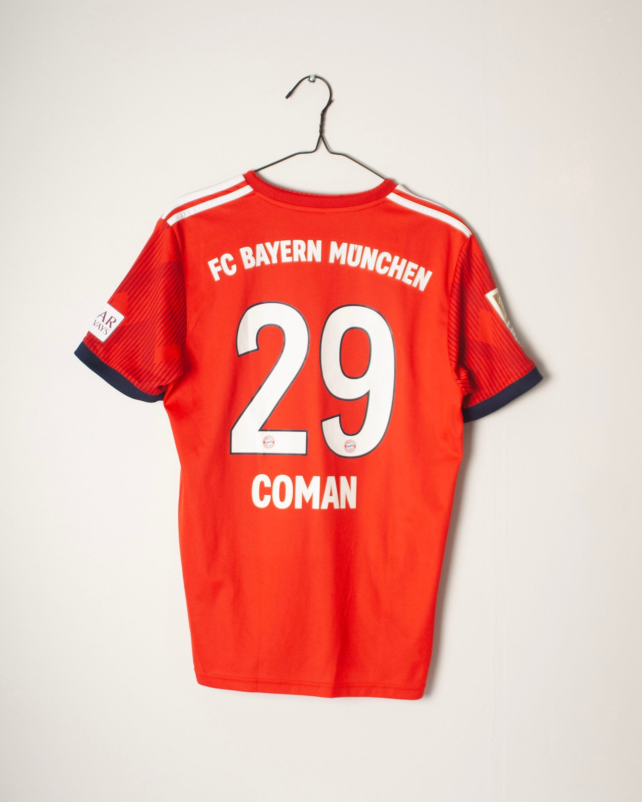 Adidas - Bayern Munchen 2018/19 Home Football Shirt 'COMAN'