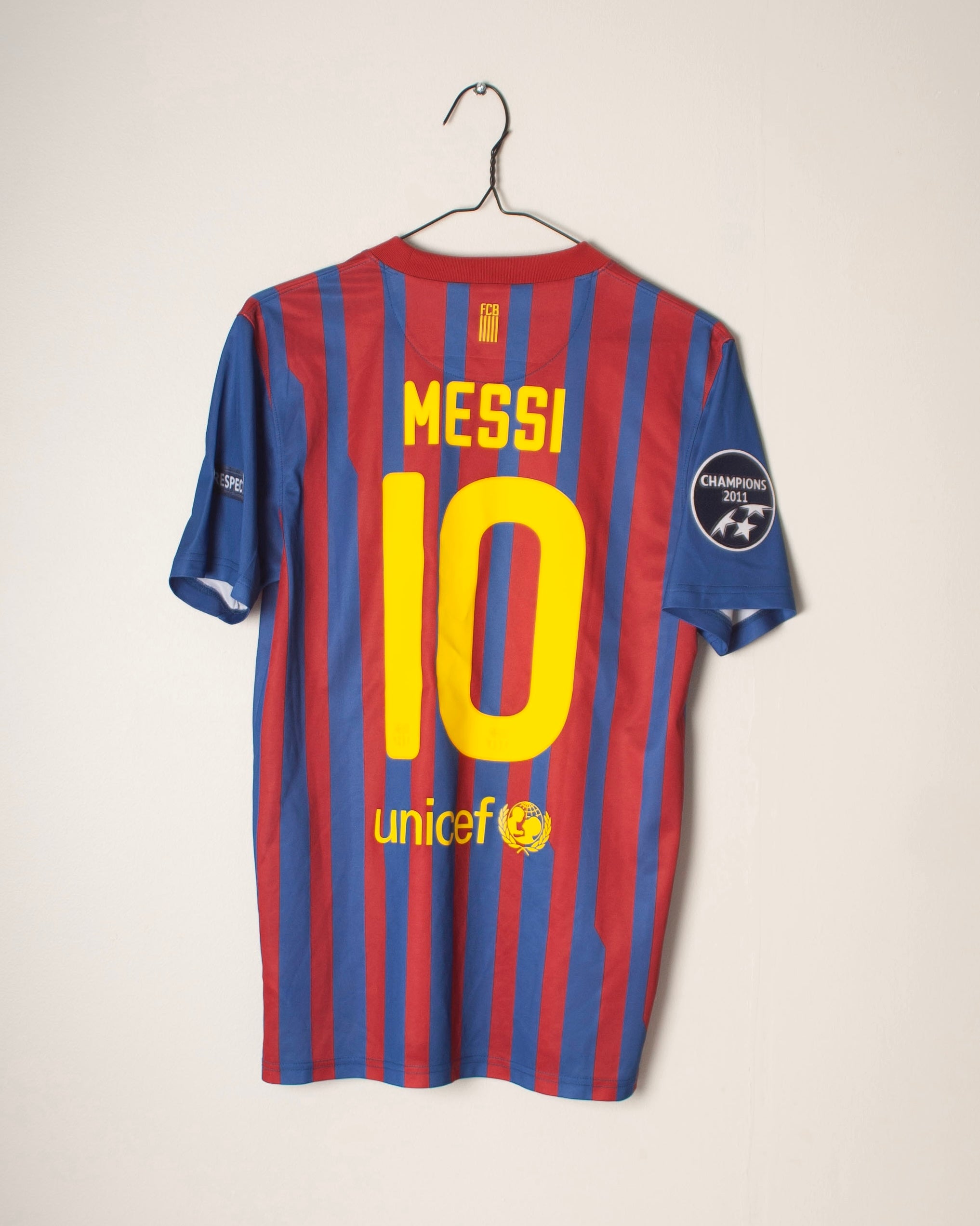 Nike - FC Barcelona 2011/12 Home Football Shirt 'MESSI'