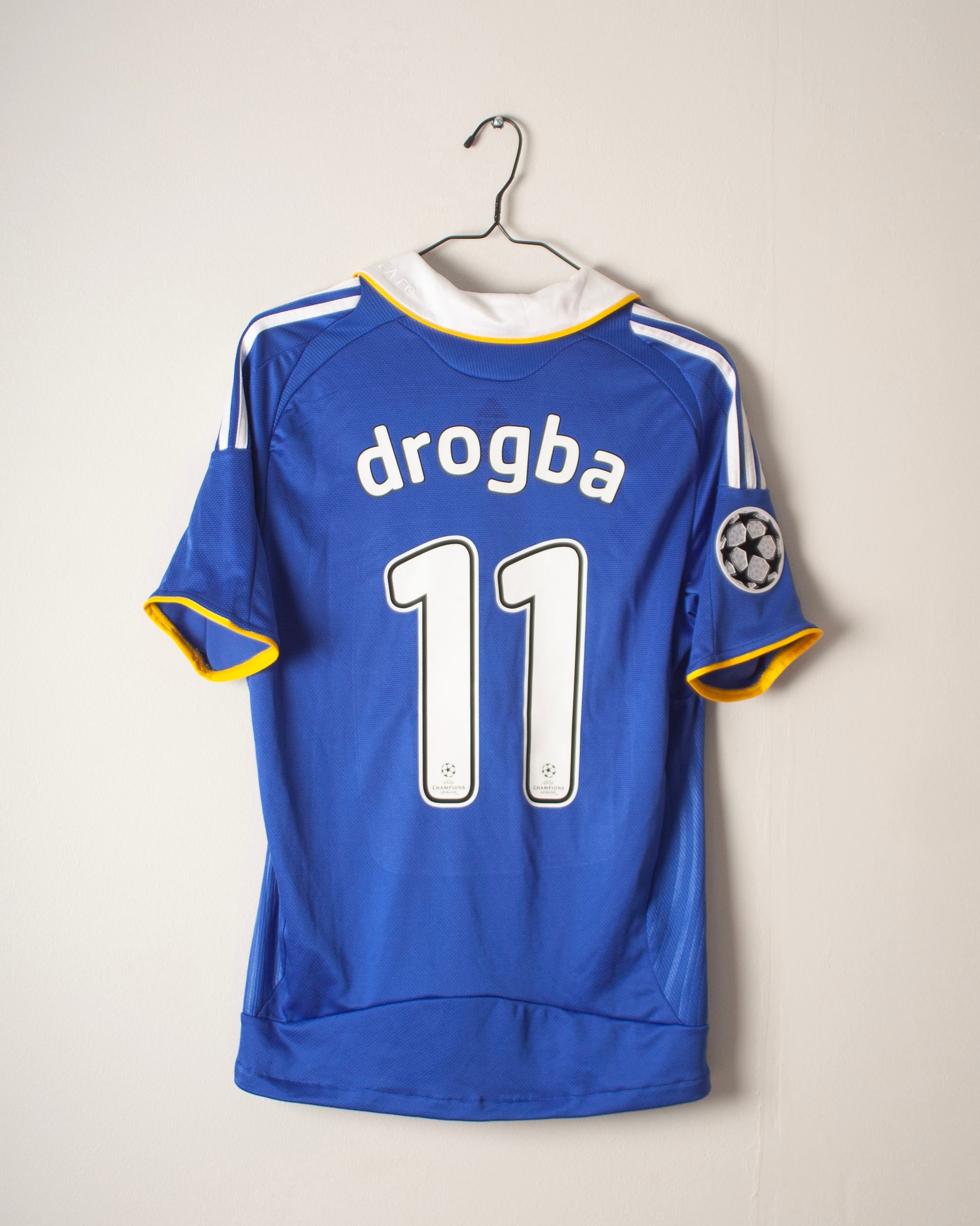 Adidas - Chelsea FC 2008/09 Home Football Shirt 'DROGBA'