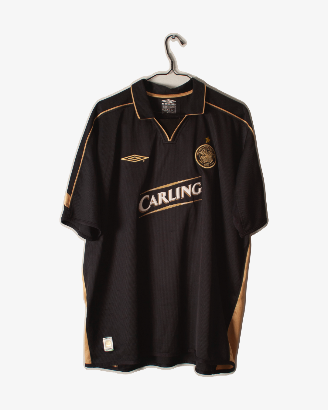 Umbro - Celtic FC 2003/04 Away Football Shirt 'LARSSON'