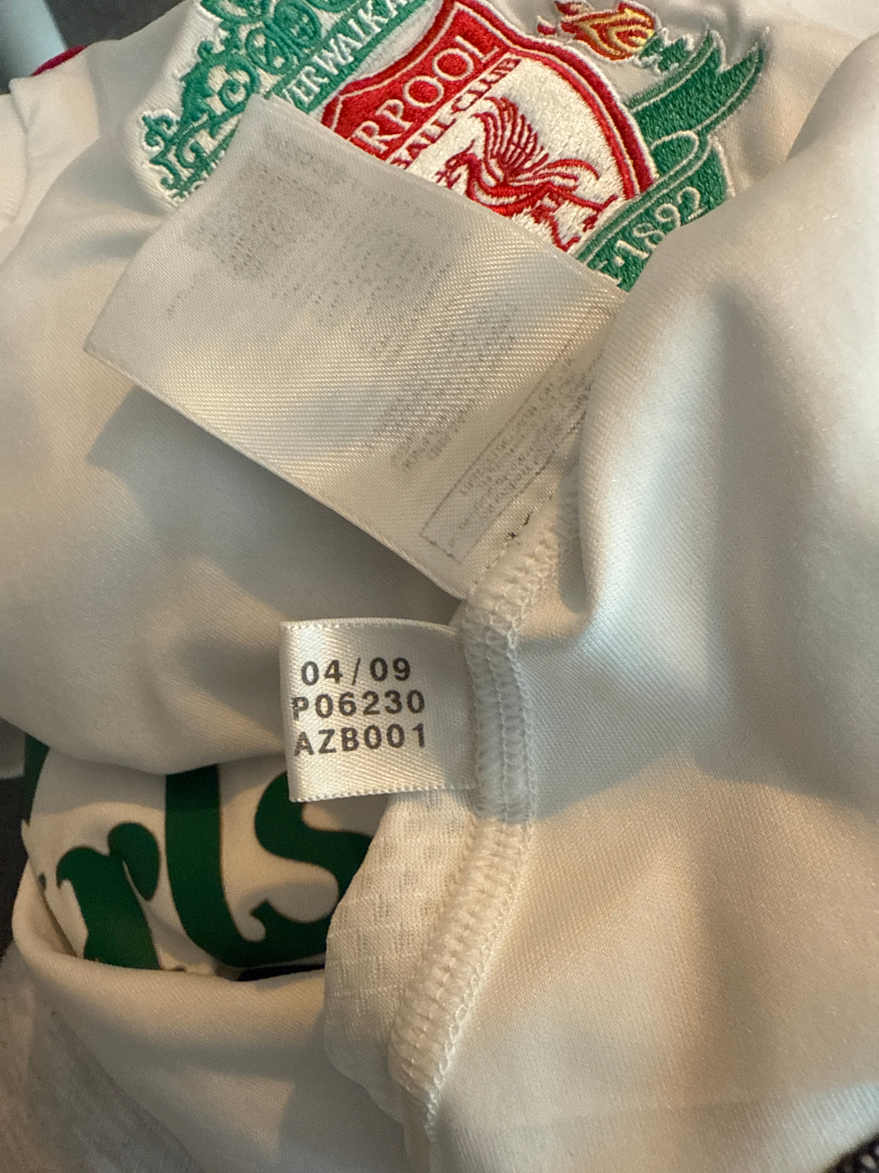 Adidas - Liverpool FC 2009/10 Third Football Shirt 'TORRES'