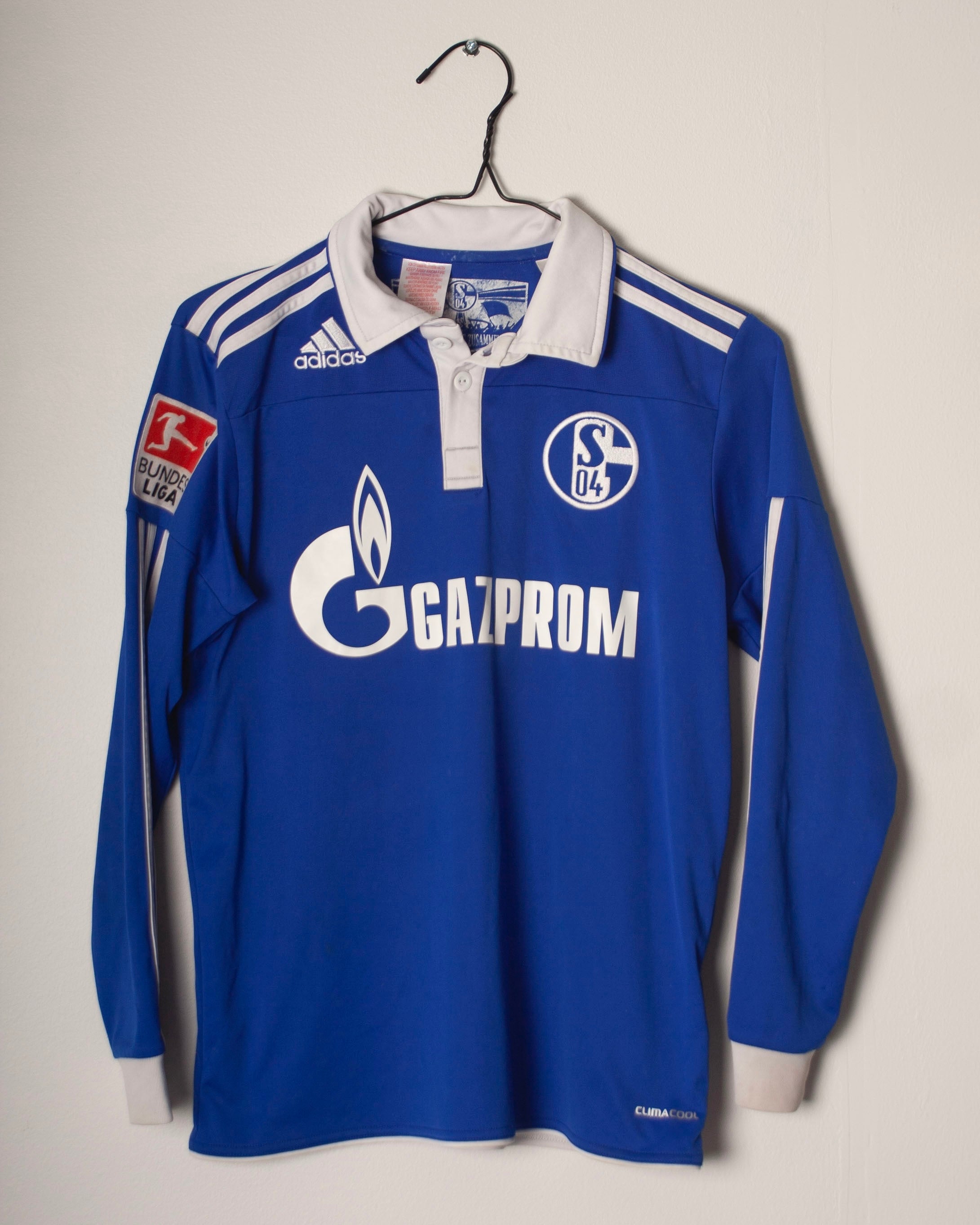 Adidas - Schalke 04 2010/12 Home Football Shirt 'JURADO'