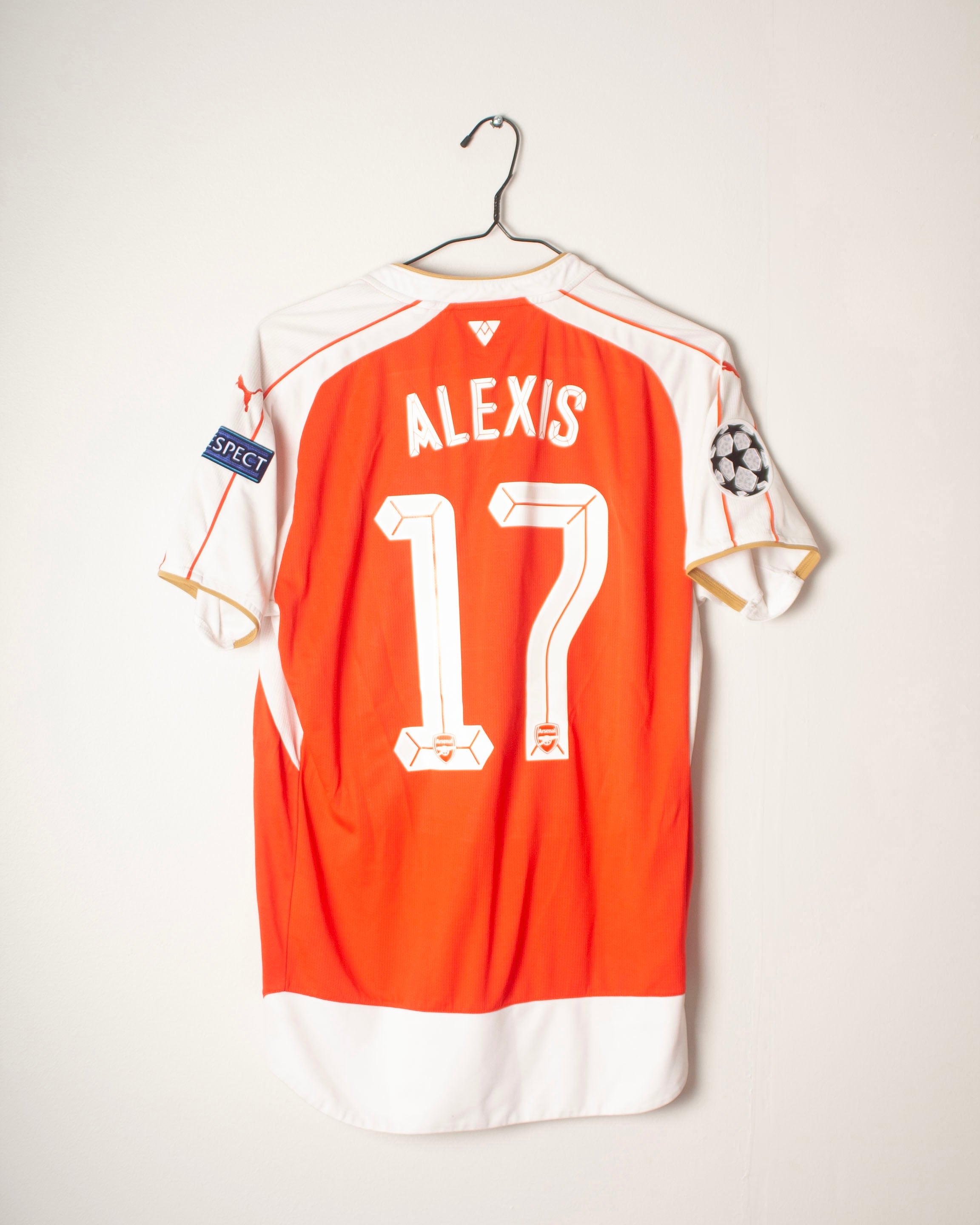 Puma - Arsenal 2015/16 Home Football Shirt 'ALEXIS'
