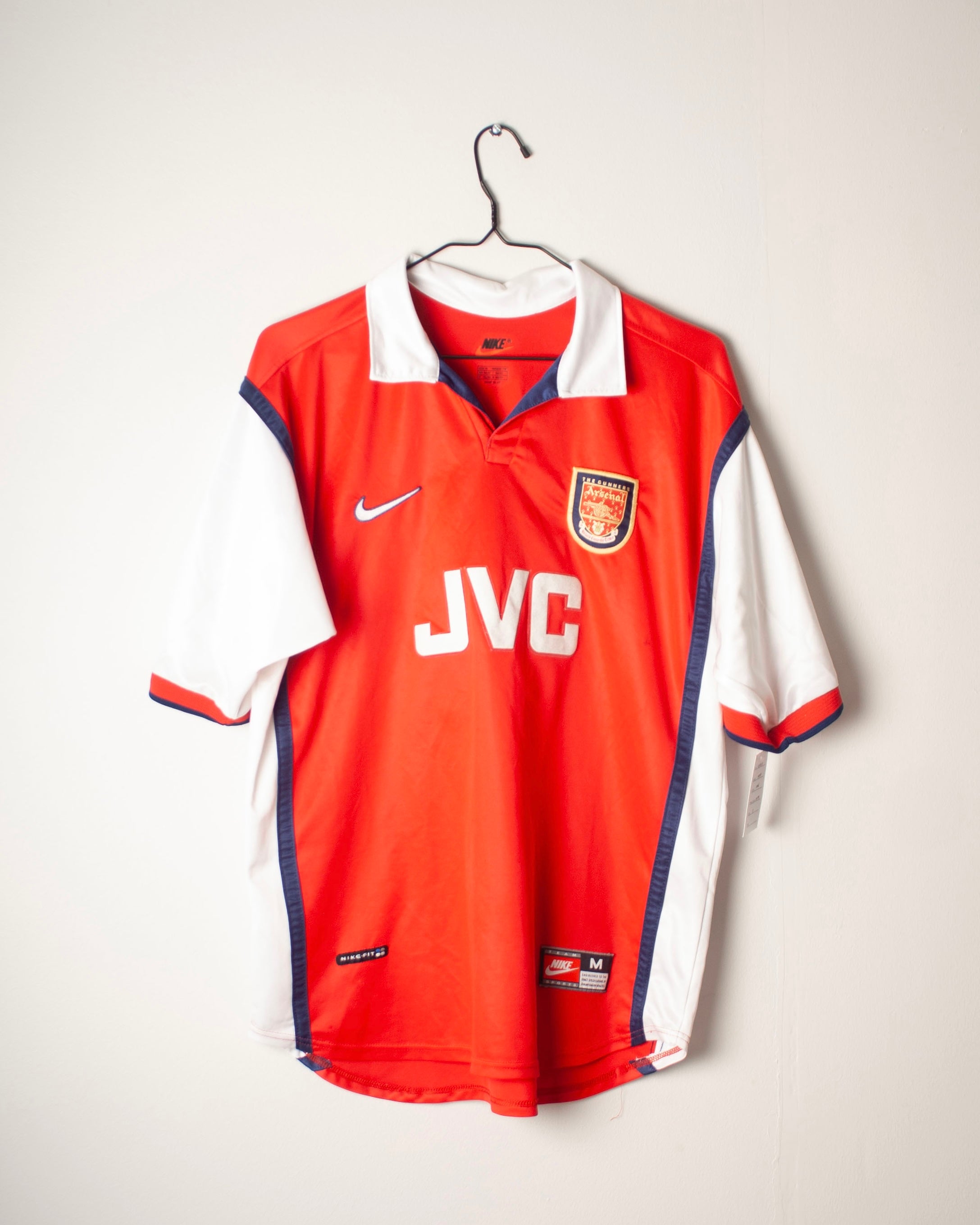 Nike - Arsenal FC 1998/99 Home Football Shirt 'HENRY'