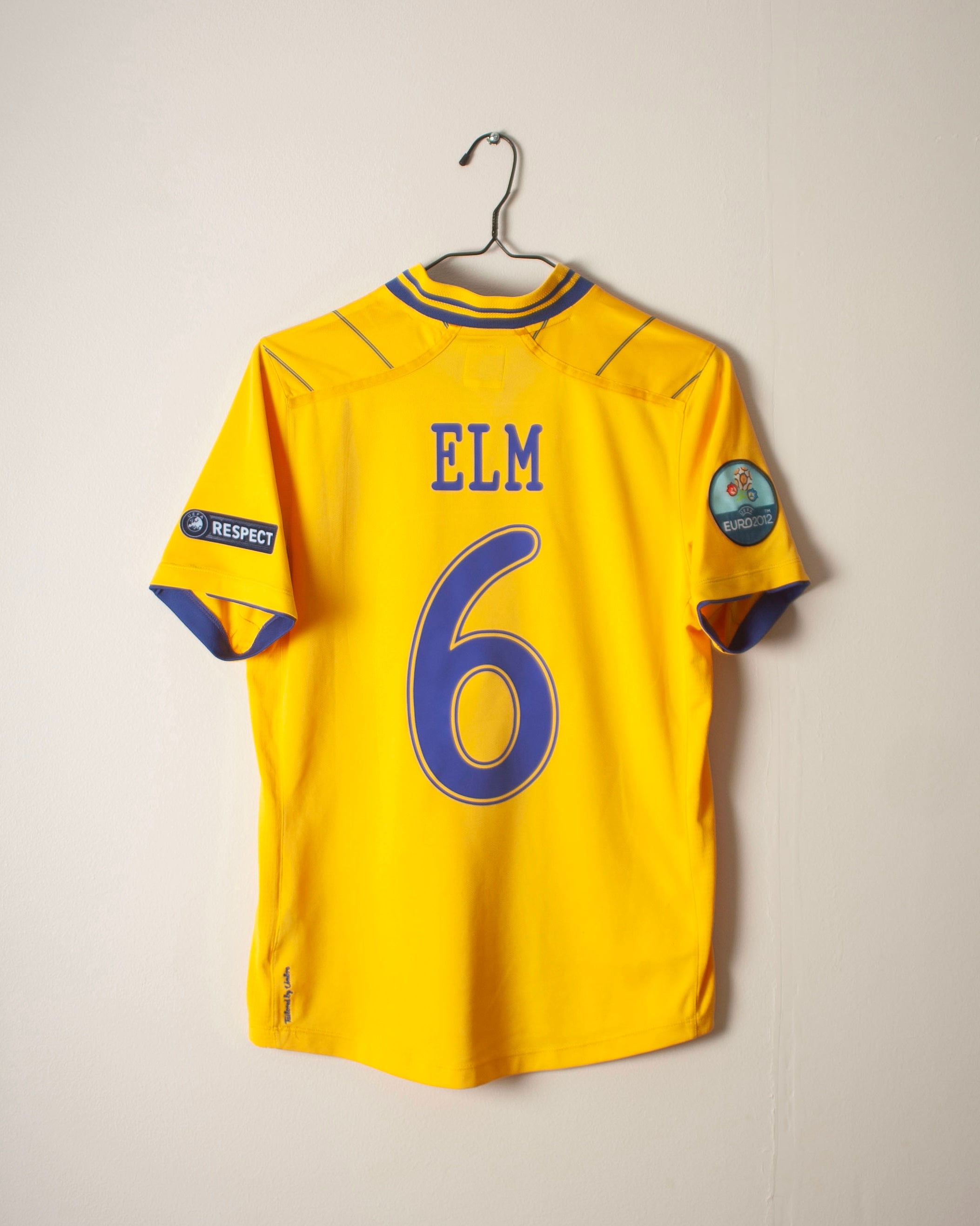 Umbro - Sweden 2012 Home Football Shirt 'ELM'