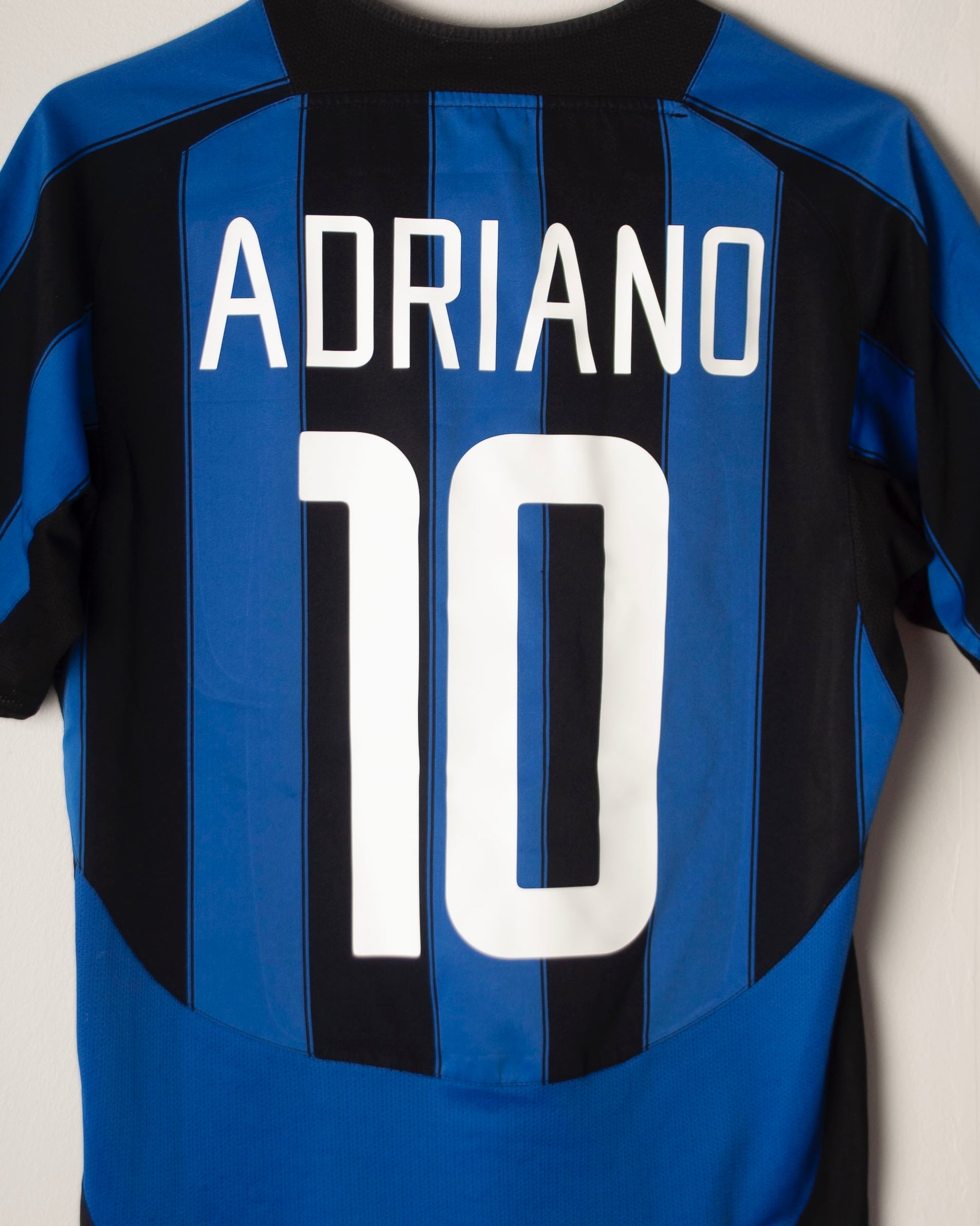 Nike - Inter Milan 2003/04 Home Football Shirt 'ADRIANO'