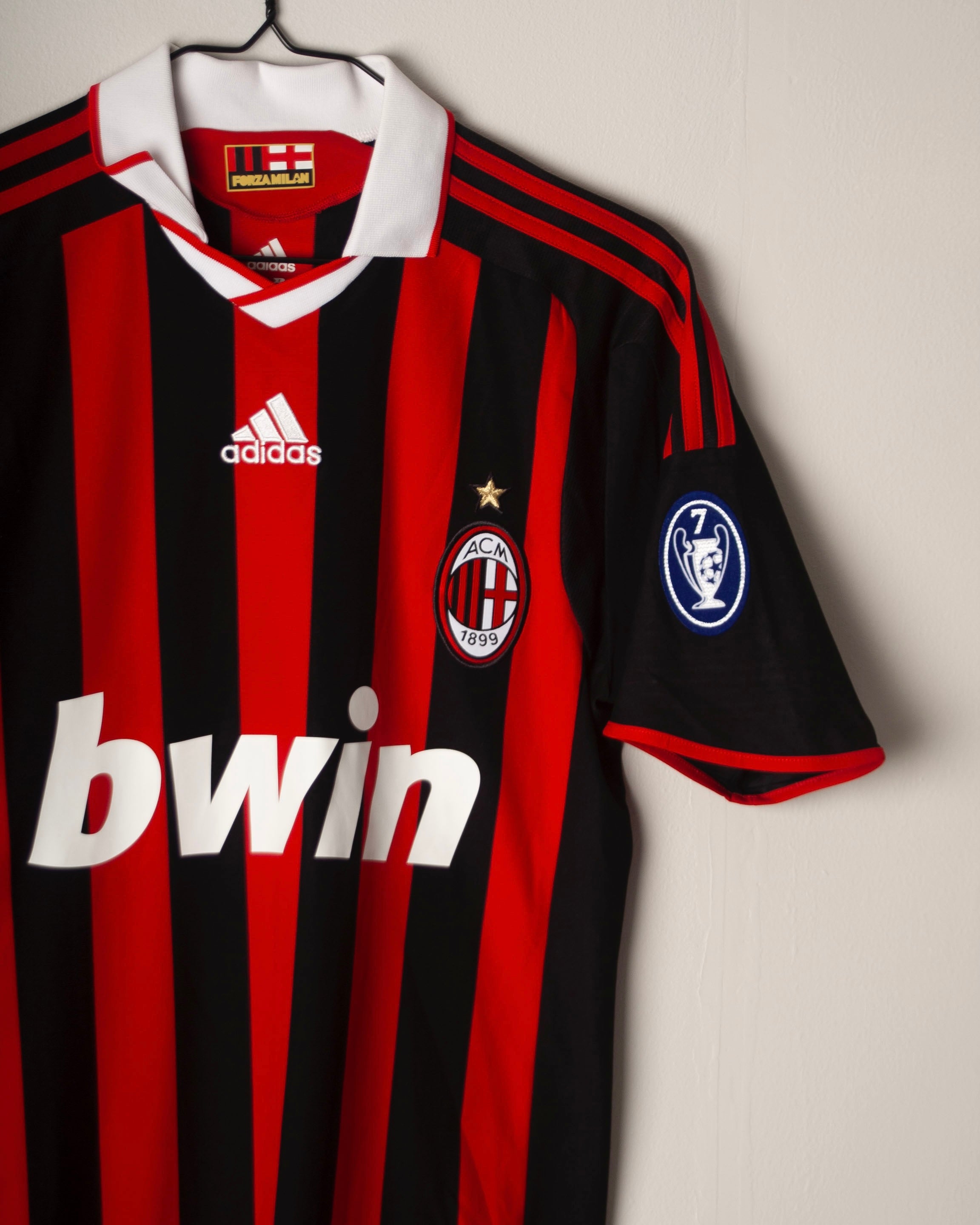 Adidas - AC Milan 2009/10 Home Football Shirt 'BECKHAM'