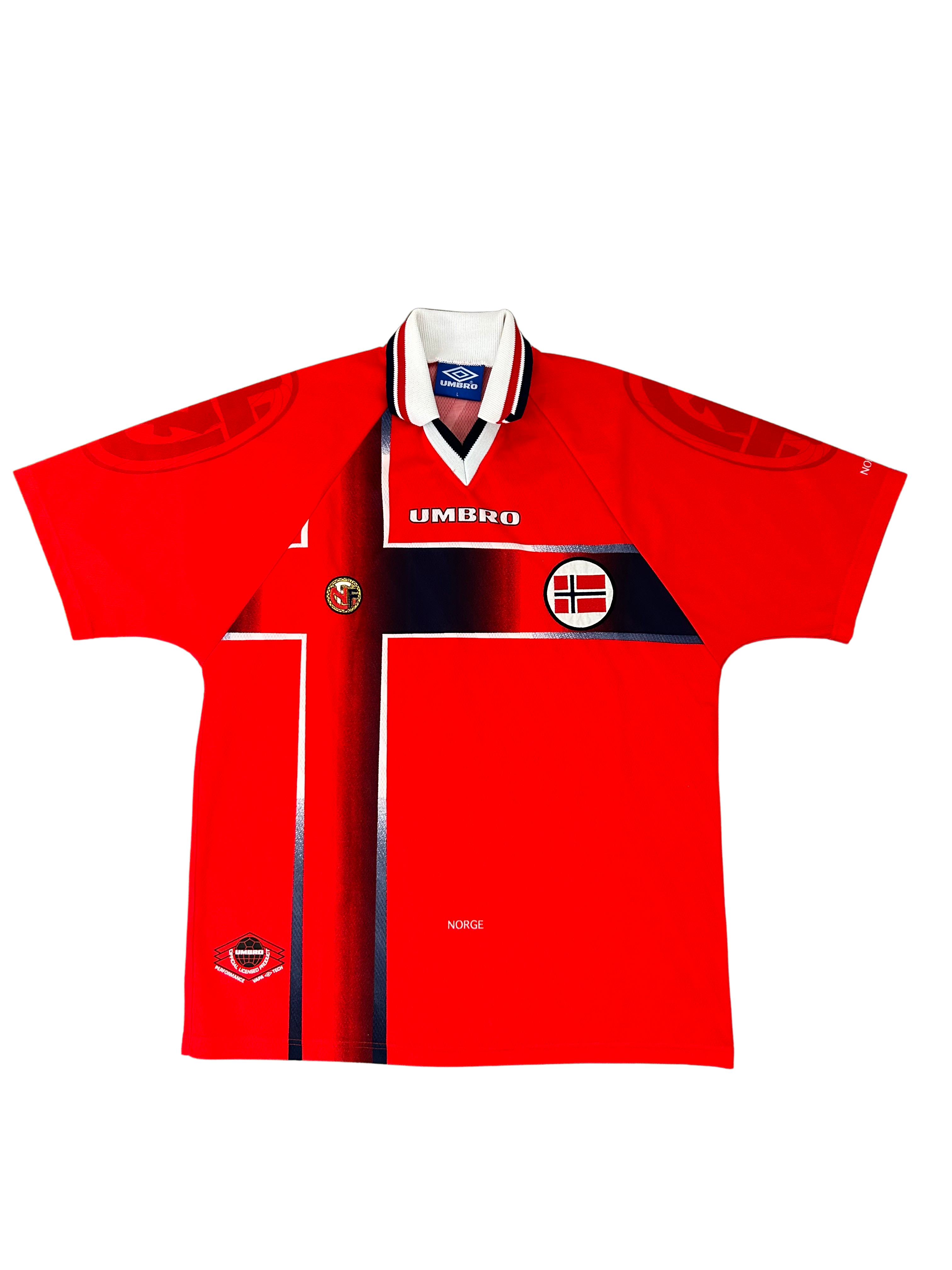 Umbro - Norway 1997 Home Football Shirt