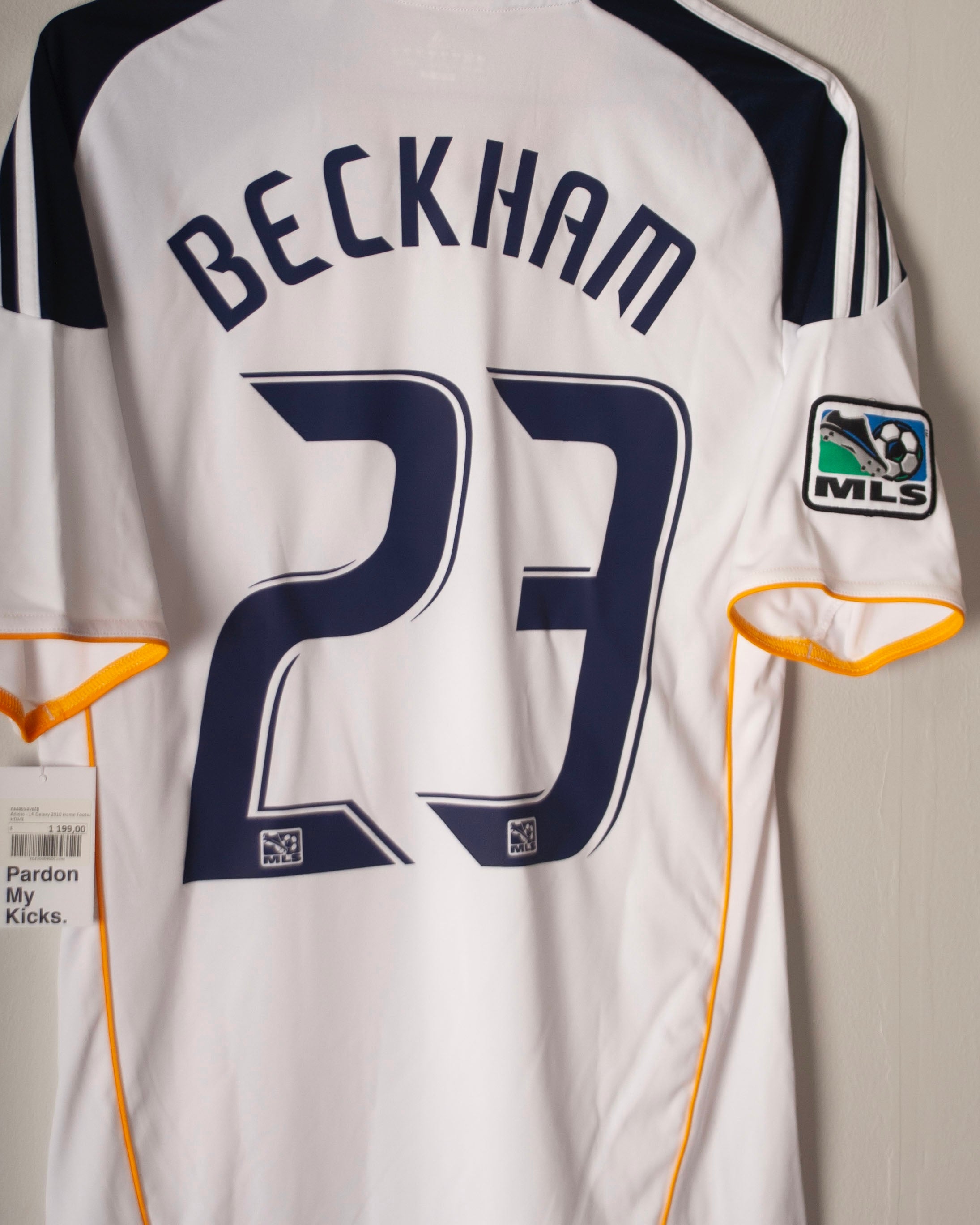 Adidas - LA Galaxy 2010 Home Football Shirt 'BECKHAM'