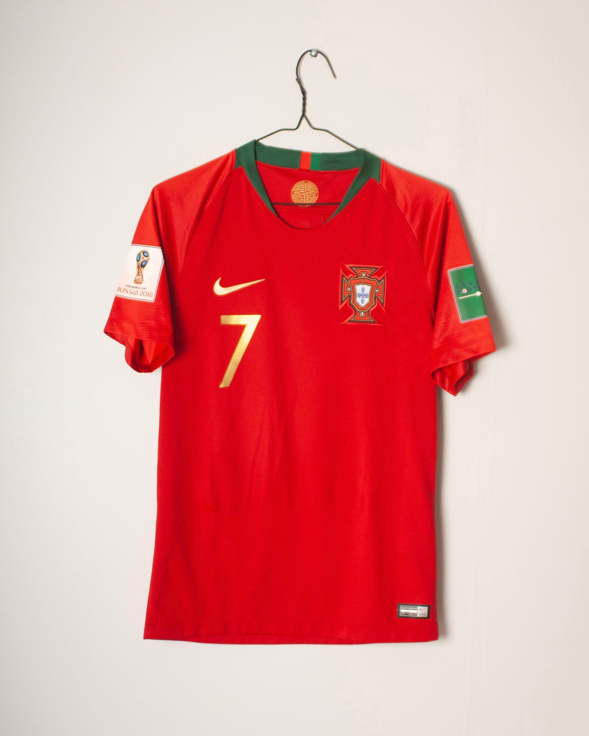 Nike - Portugal 2018 Home Football Shirt 'RONALDO'