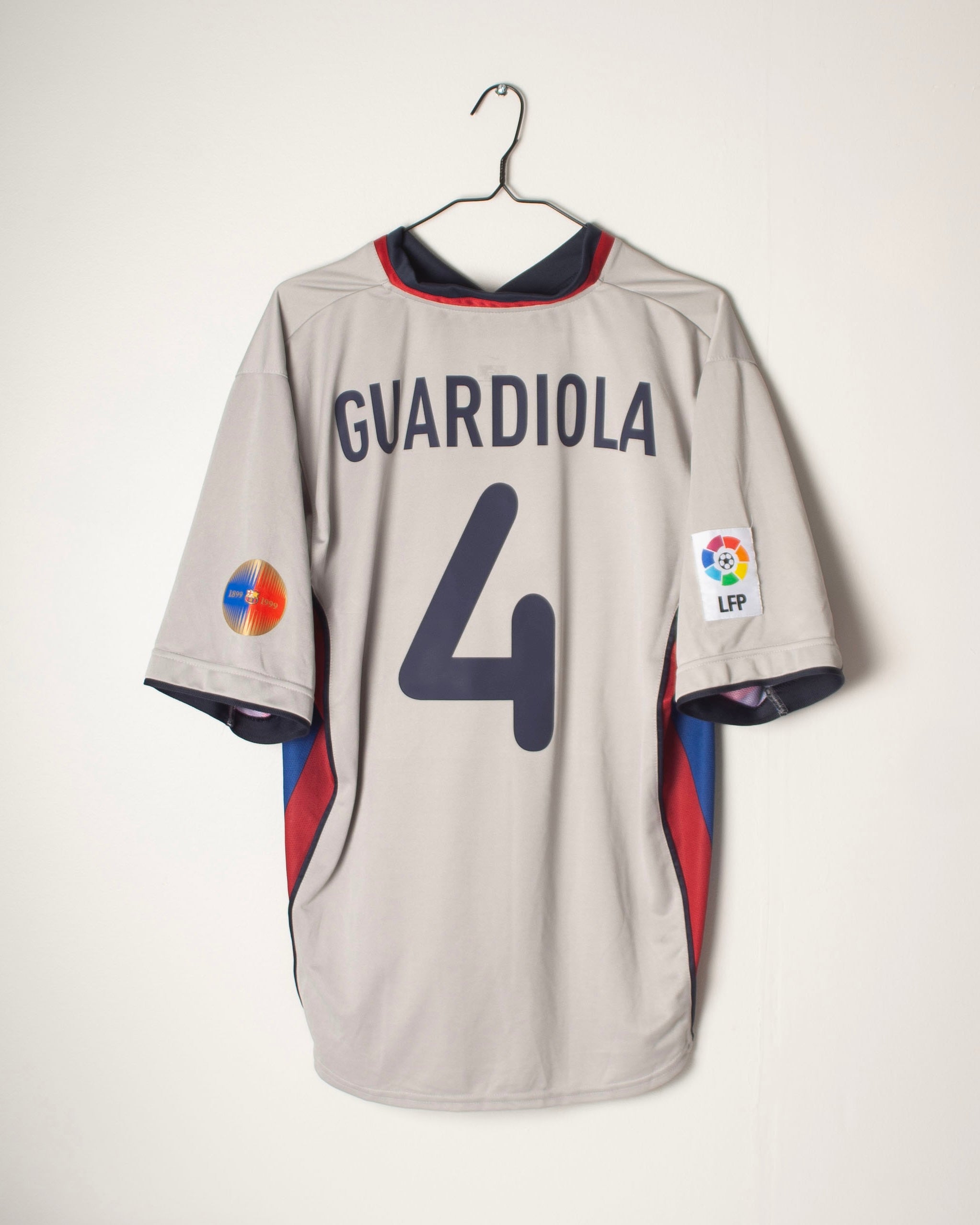 Nike - FC Barcelona 1999/01 Away Football Shirt 'GUARDIOLA'