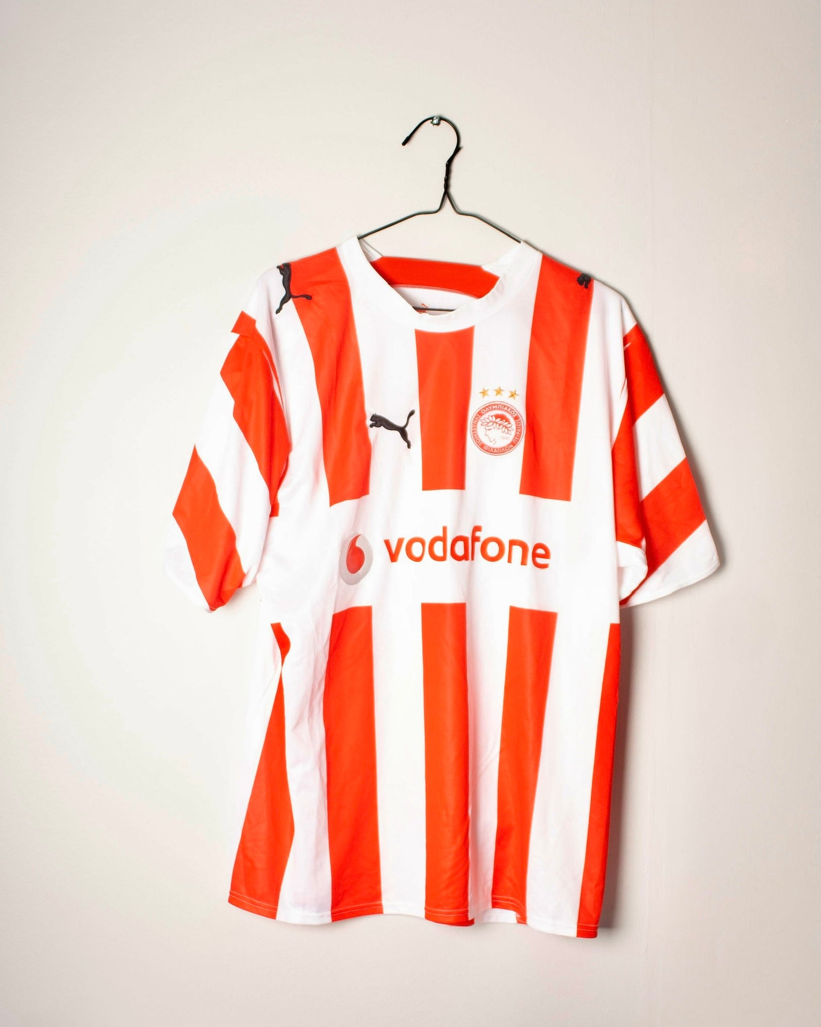 Puma - Olympiacos 2006/07 Home Football Shirt