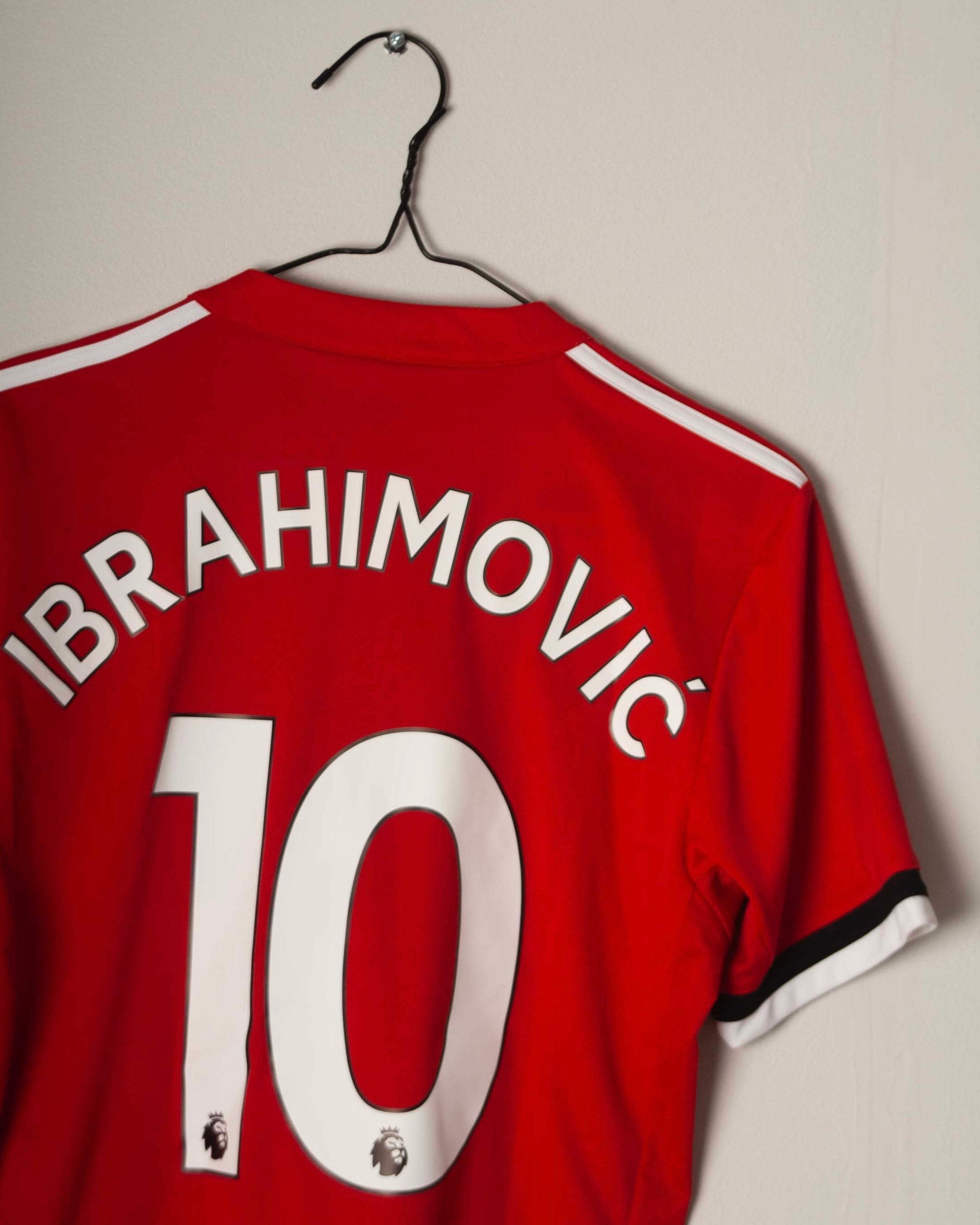 Adidas - Manchester United 2017/18 Home Football Shirt 'IBRAHIMOVIC'