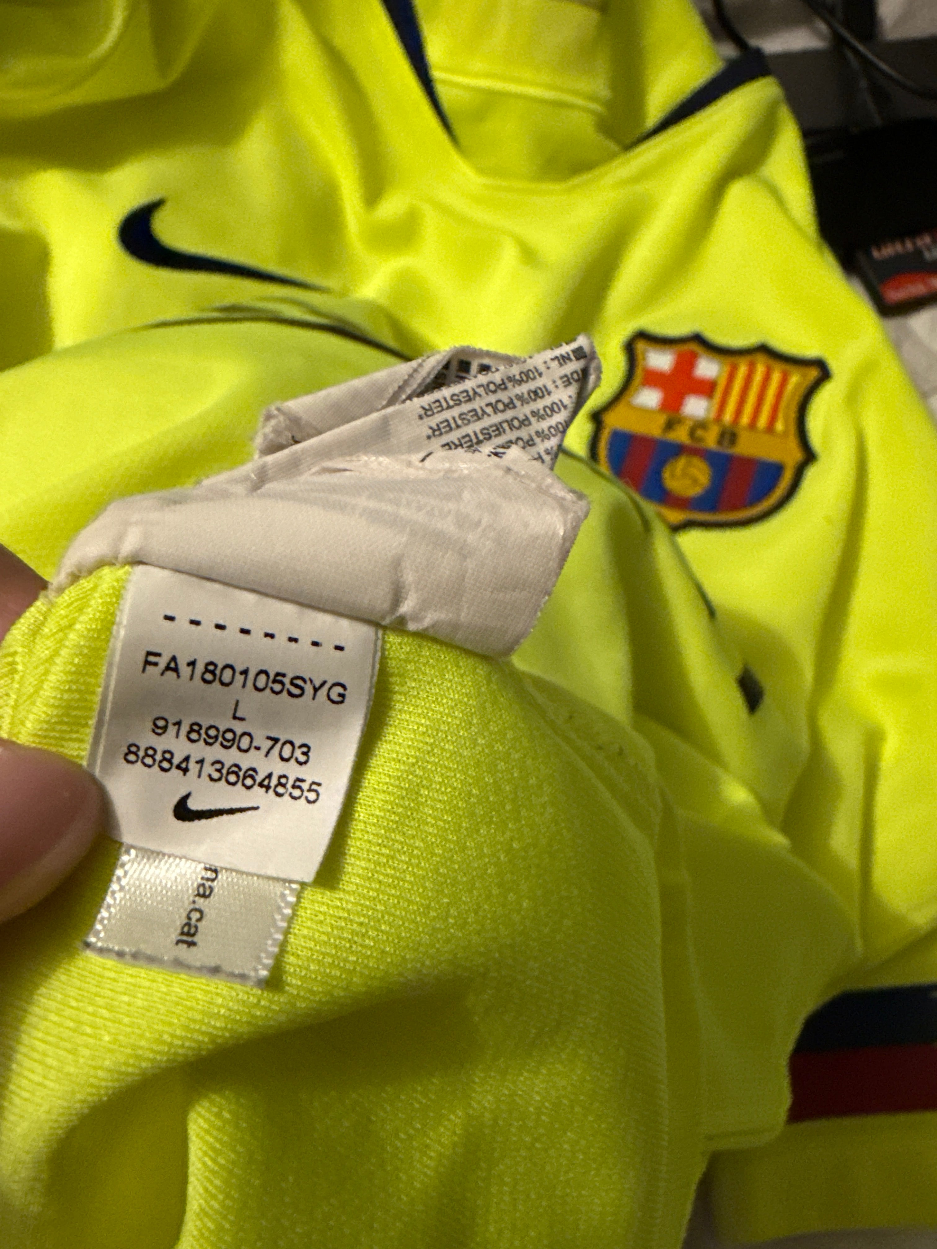 Nike - FC Barcelona 2018/19 Away Football Shirt 'MESSI'