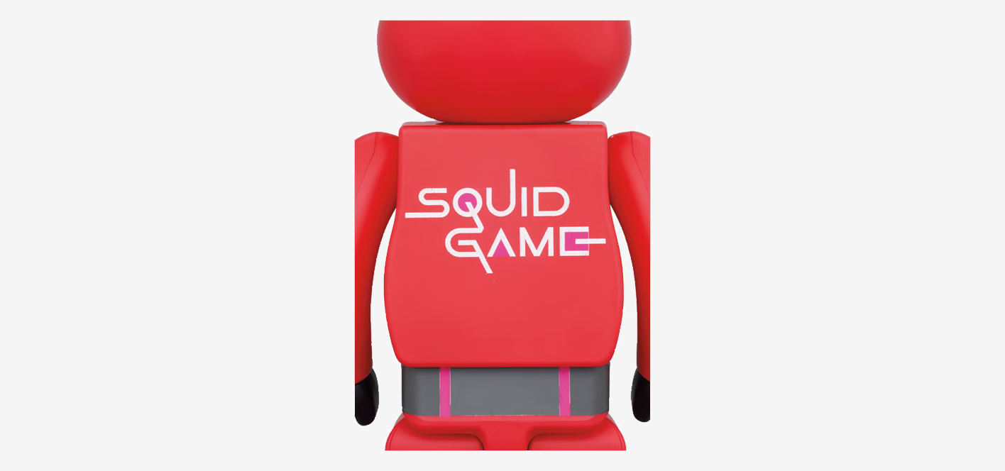 Bearbrick x Squid Game Guard (Triangle) 100% & 400% Set