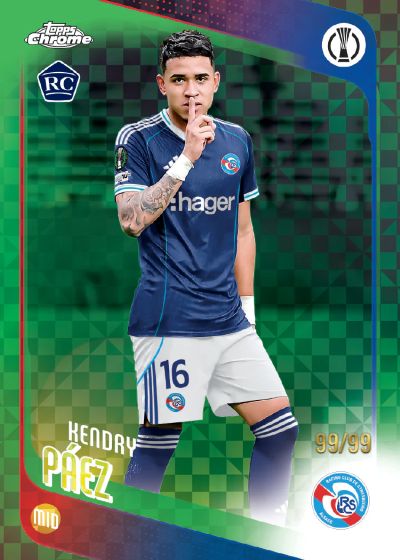 Topps Chrome UEFA Club Competitions 2025/26 - Hanger Pack